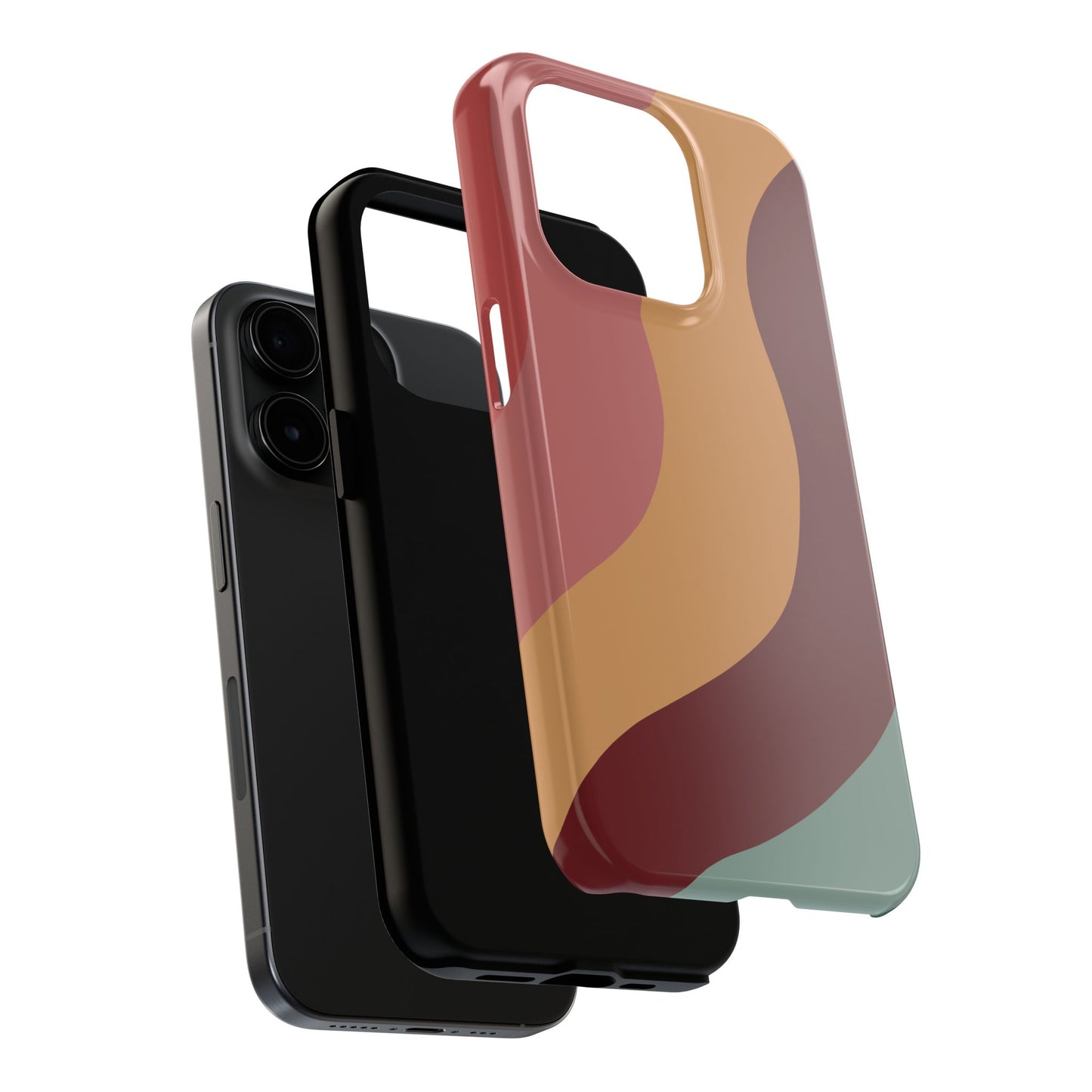 70s Wave Protective Phone Case