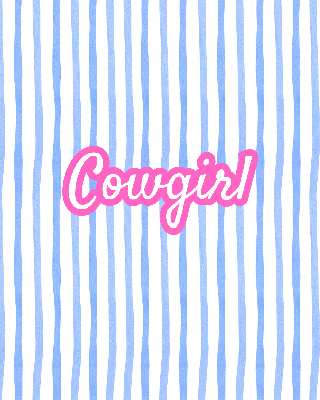 Coastal Cowgirl Art Bundle Digital Download