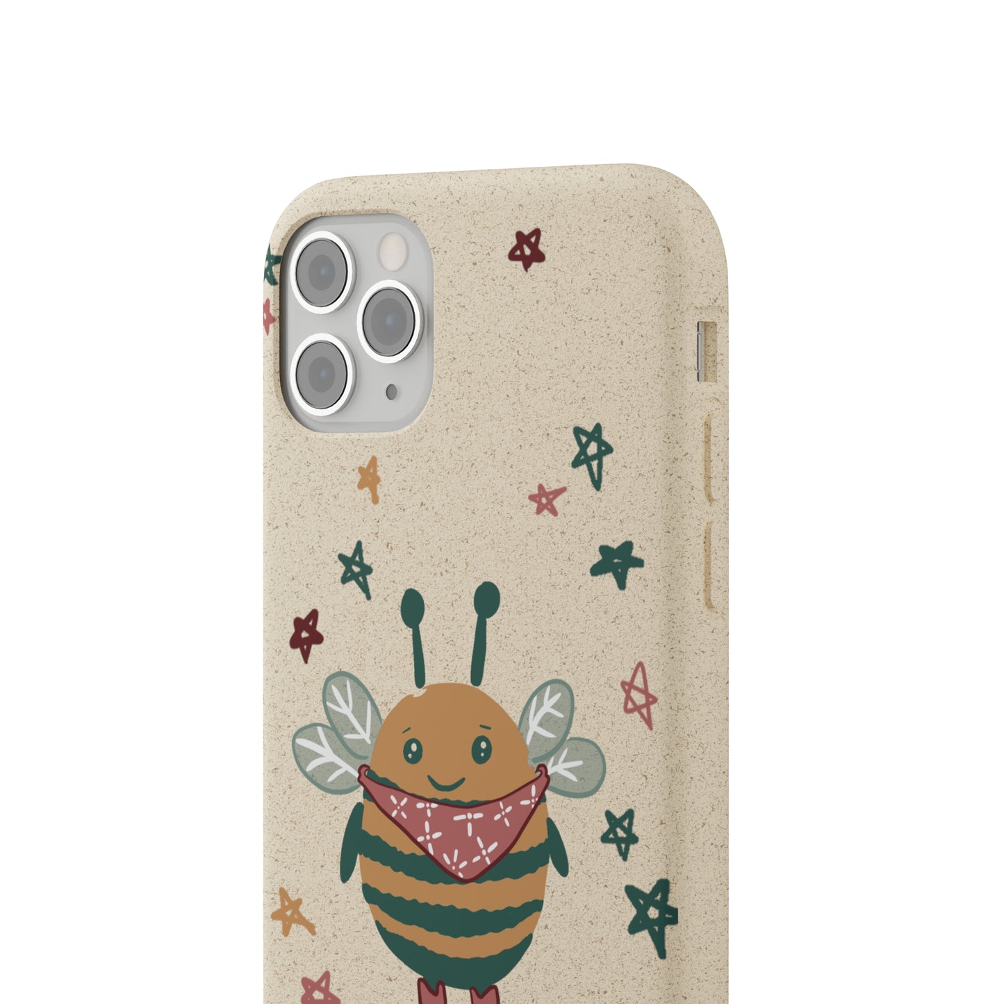 Cowboy Bee Biodegradable Phone Case