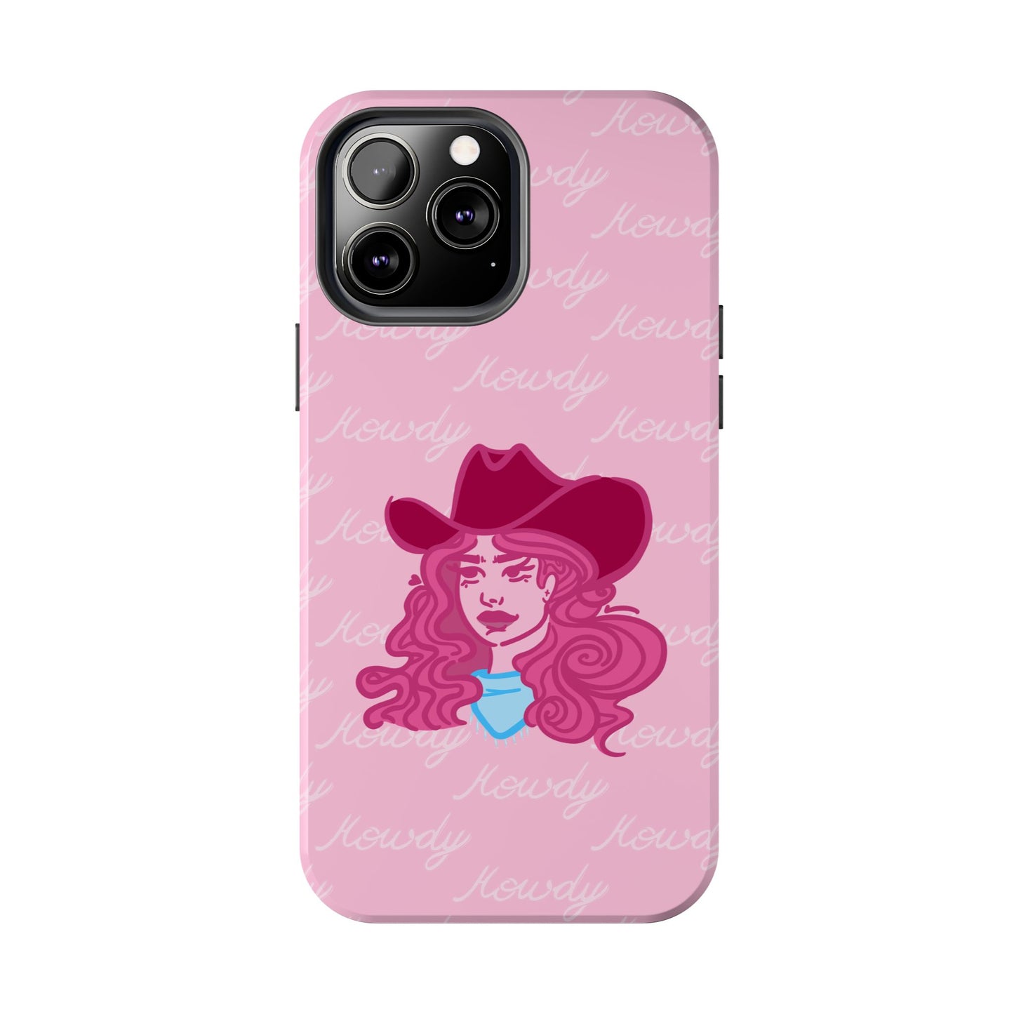 Howdy Cowgirl Protective Phone Case