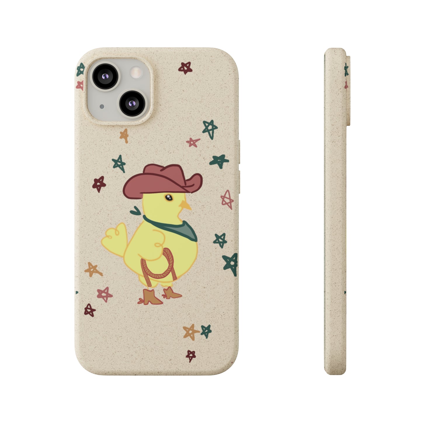 Cowboy Chick Biodegradable Phone Case