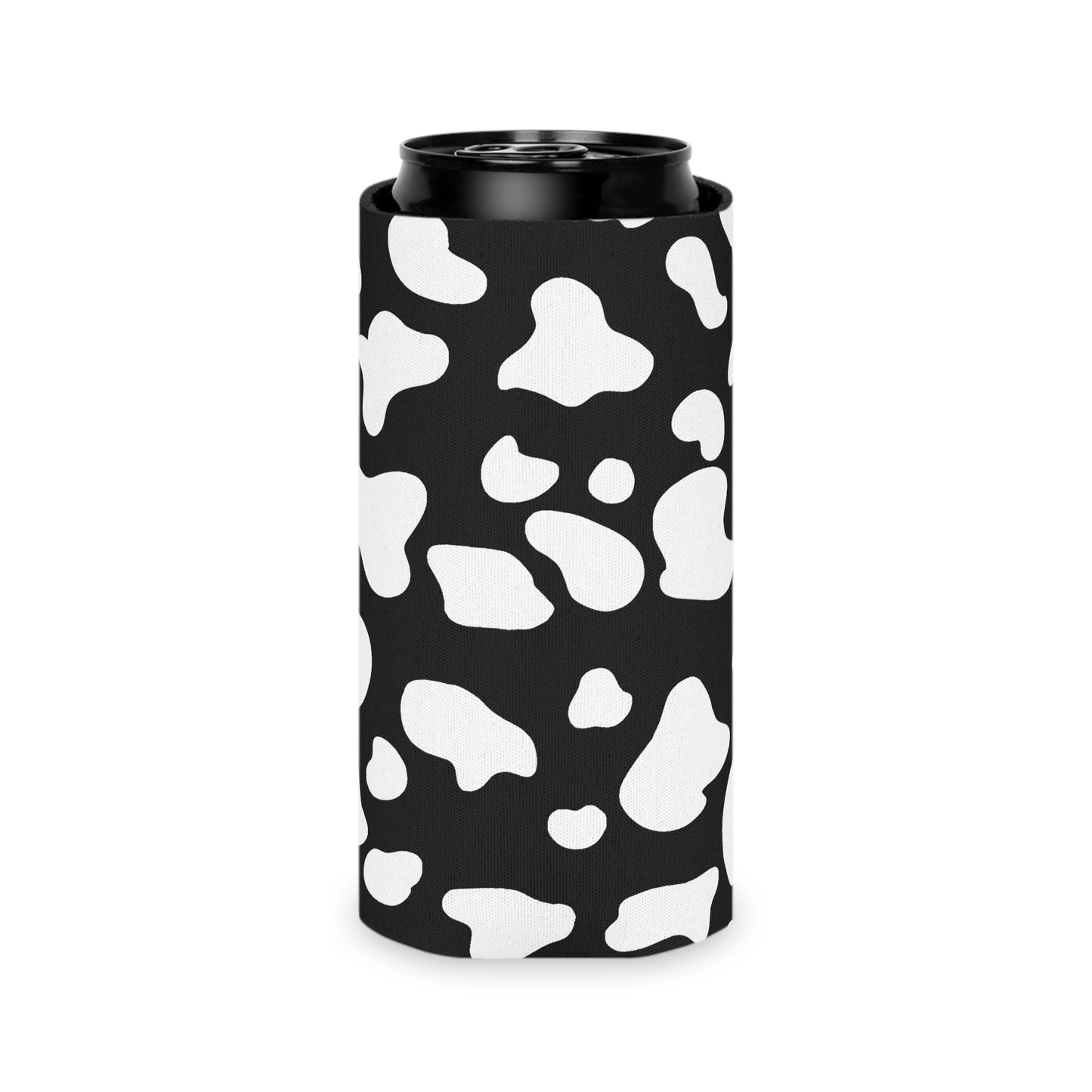 Cow Print Can Cooler