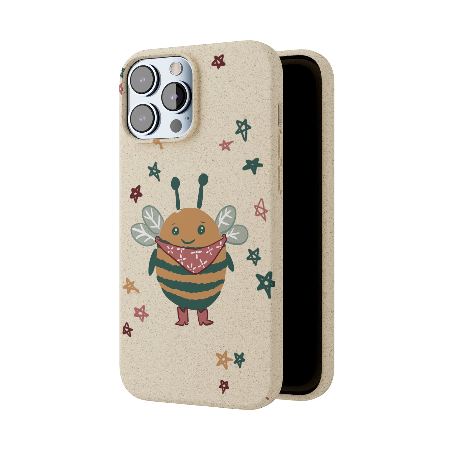 Cowboy Bee Biodegradable Phone Case