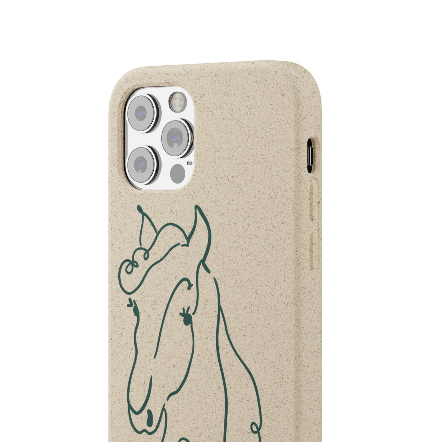 Horse Biodegradable Phone Case