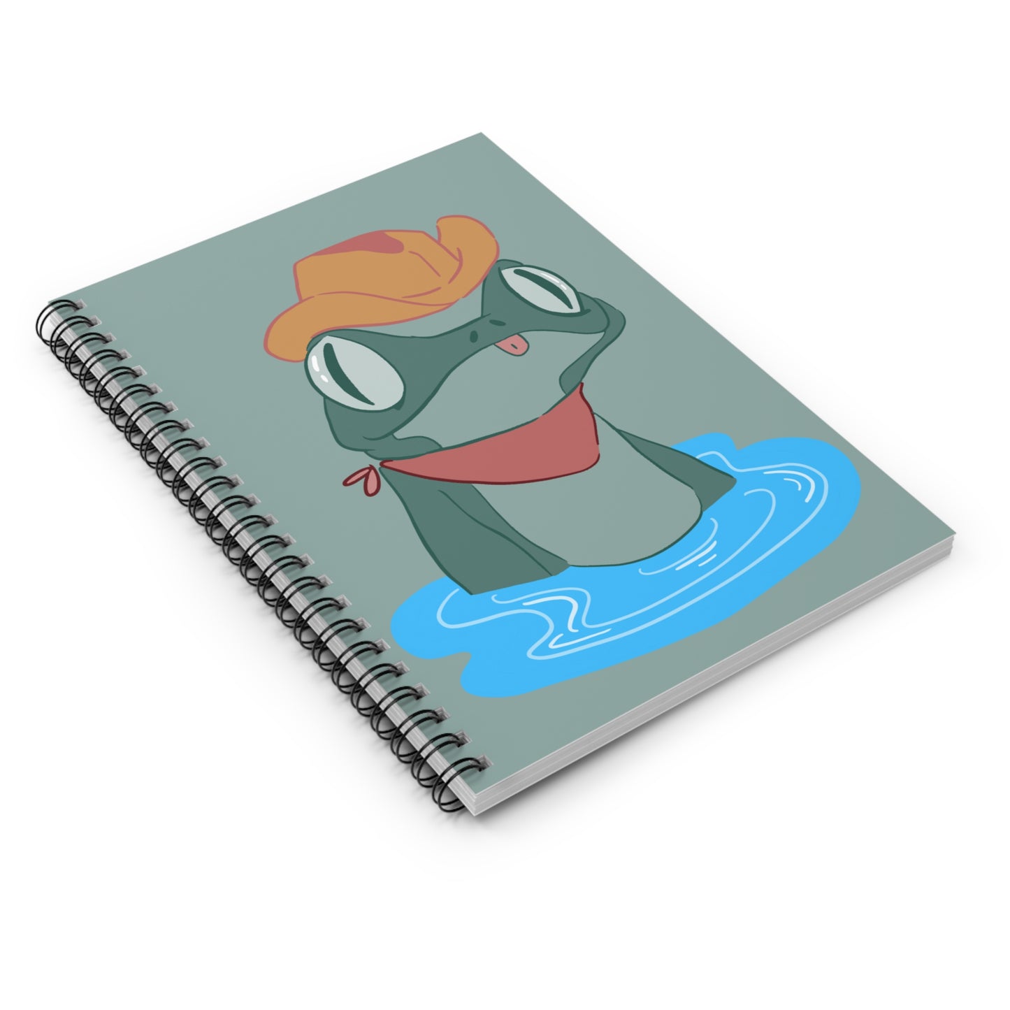 Cowboy Frog Notebook