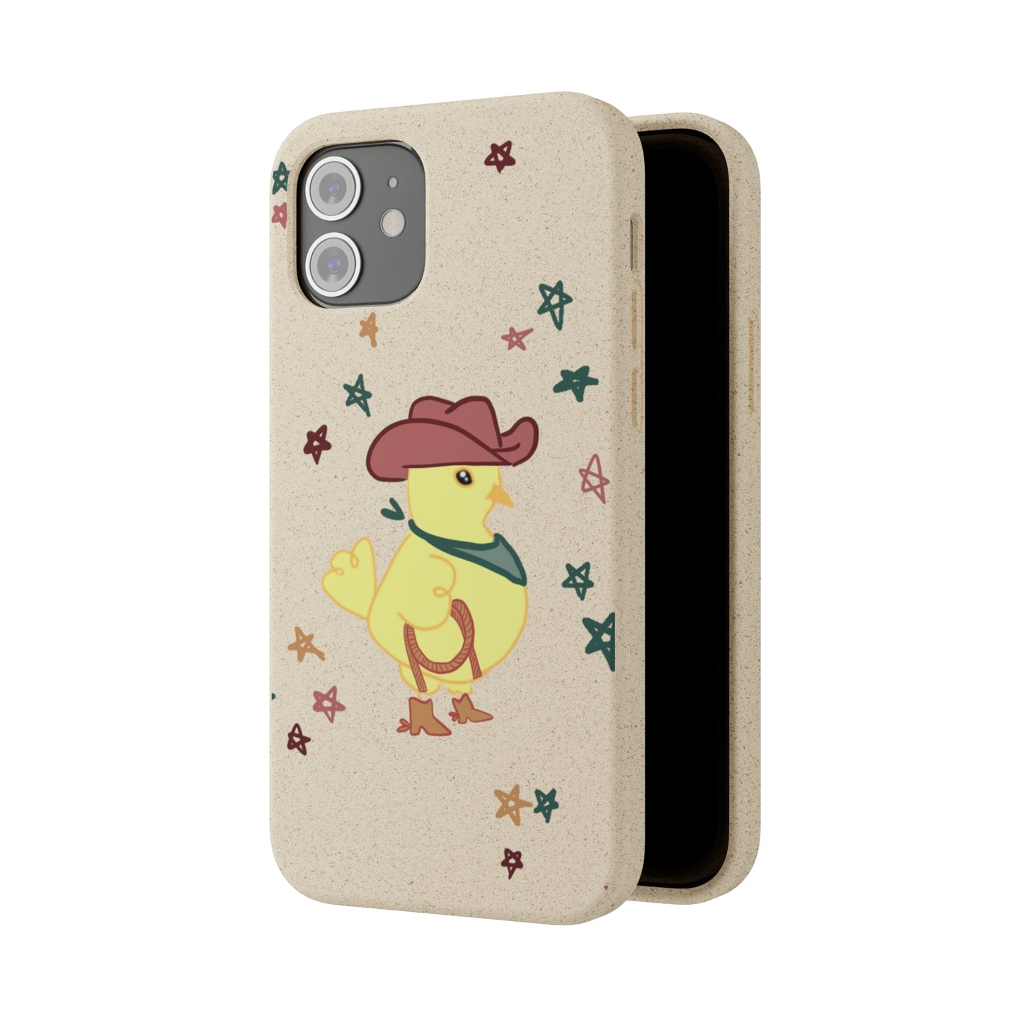 Cowboy Chick Biodegradable Phone Case