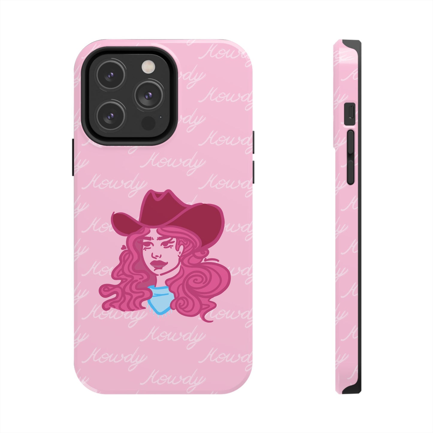 Howdy Cowgirl Protective Phone Case