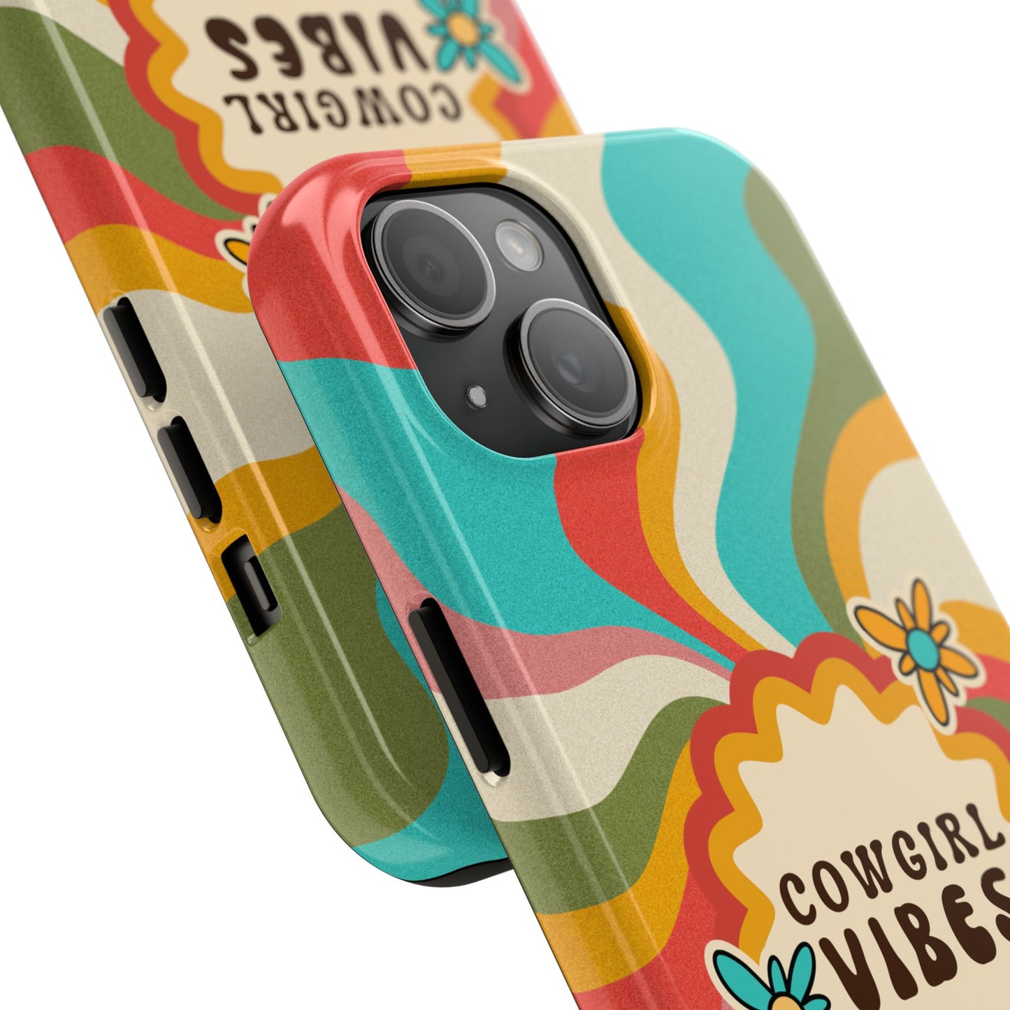 Cowgirl Vibes Protective Phone Case