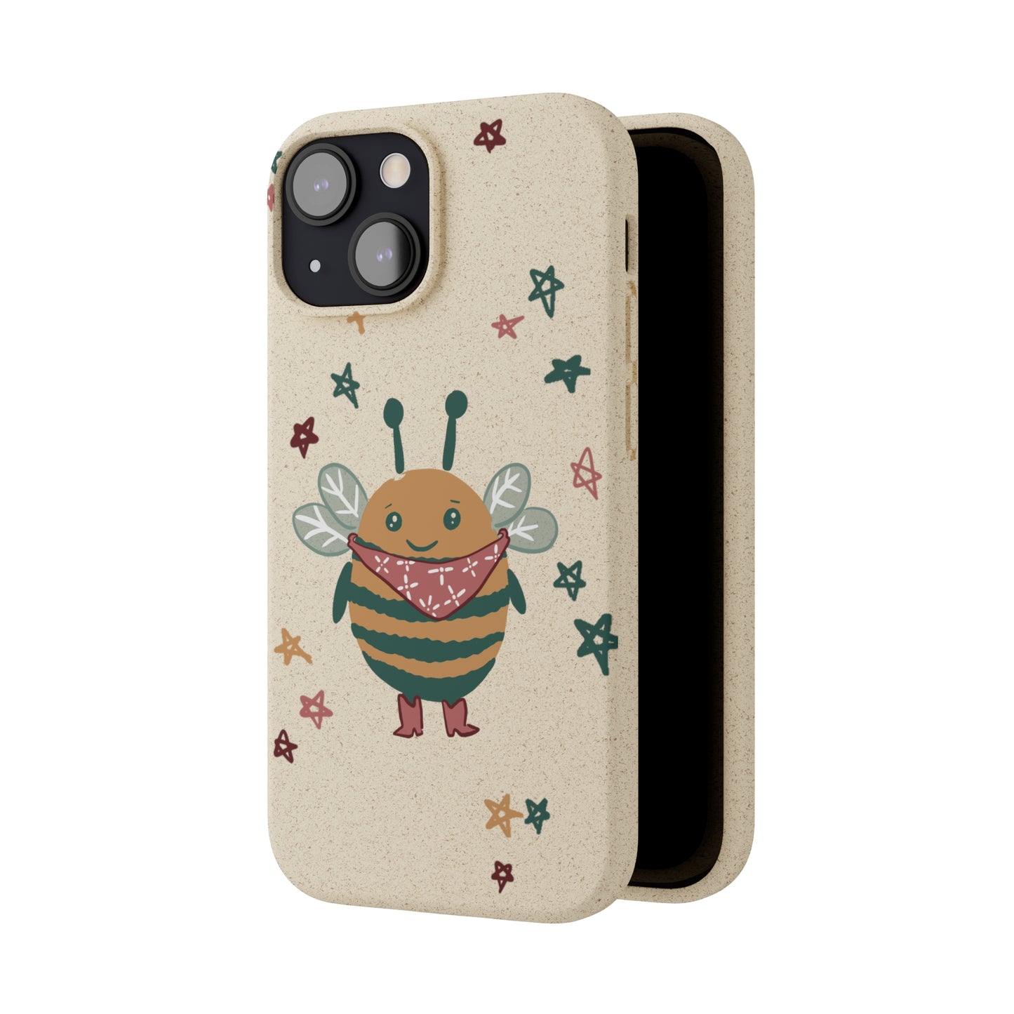 Cowboy Bee Biodegradable Phone Case