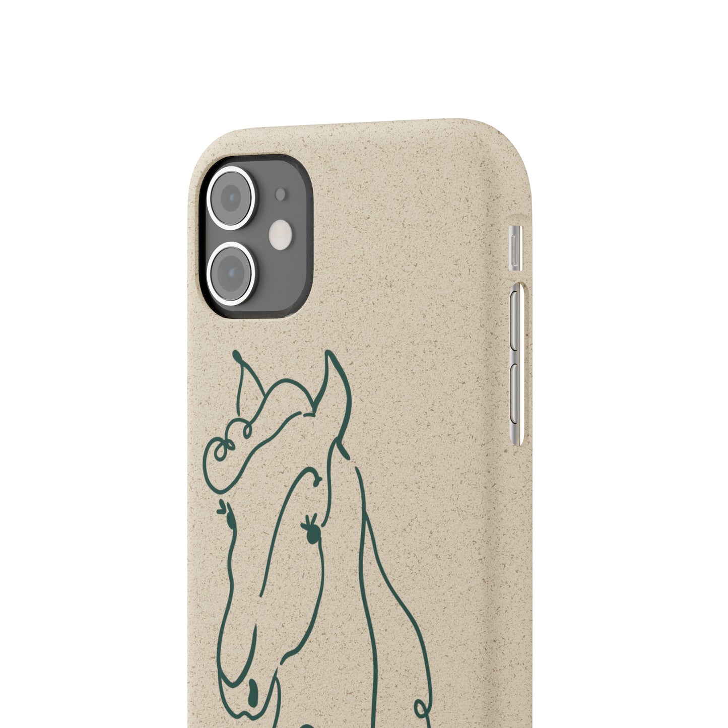 Horse Biodegradable Phone Case