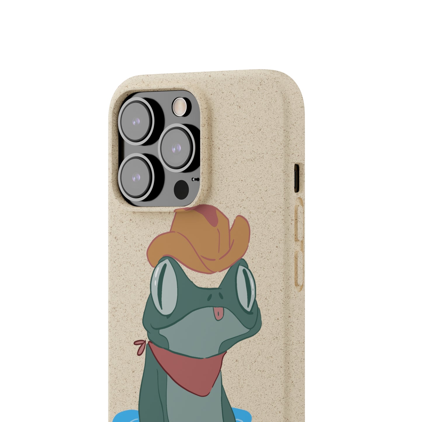 Cowboy Frog Biodegradable Phone Case