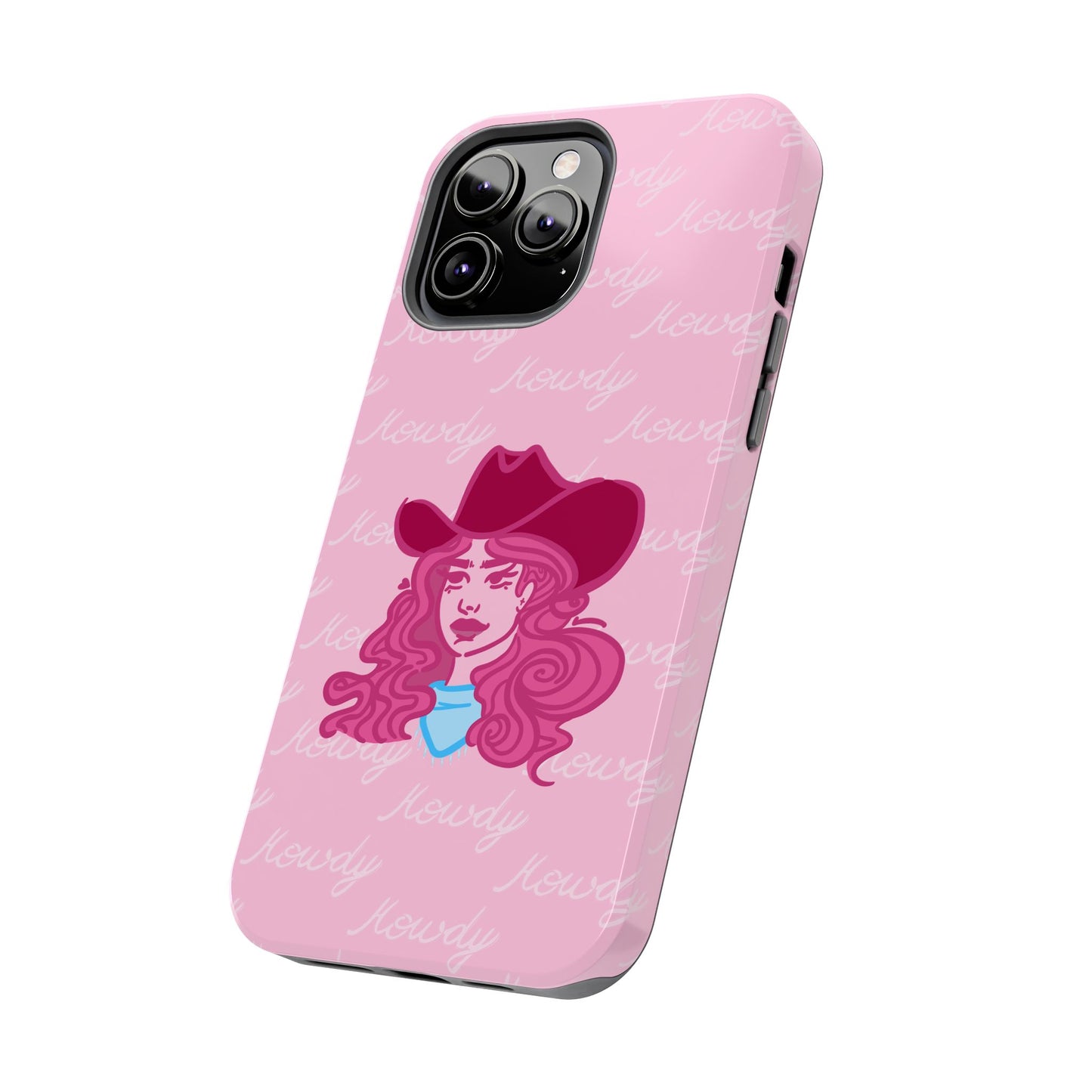 Howdy Cowgirl Protective Phone Case