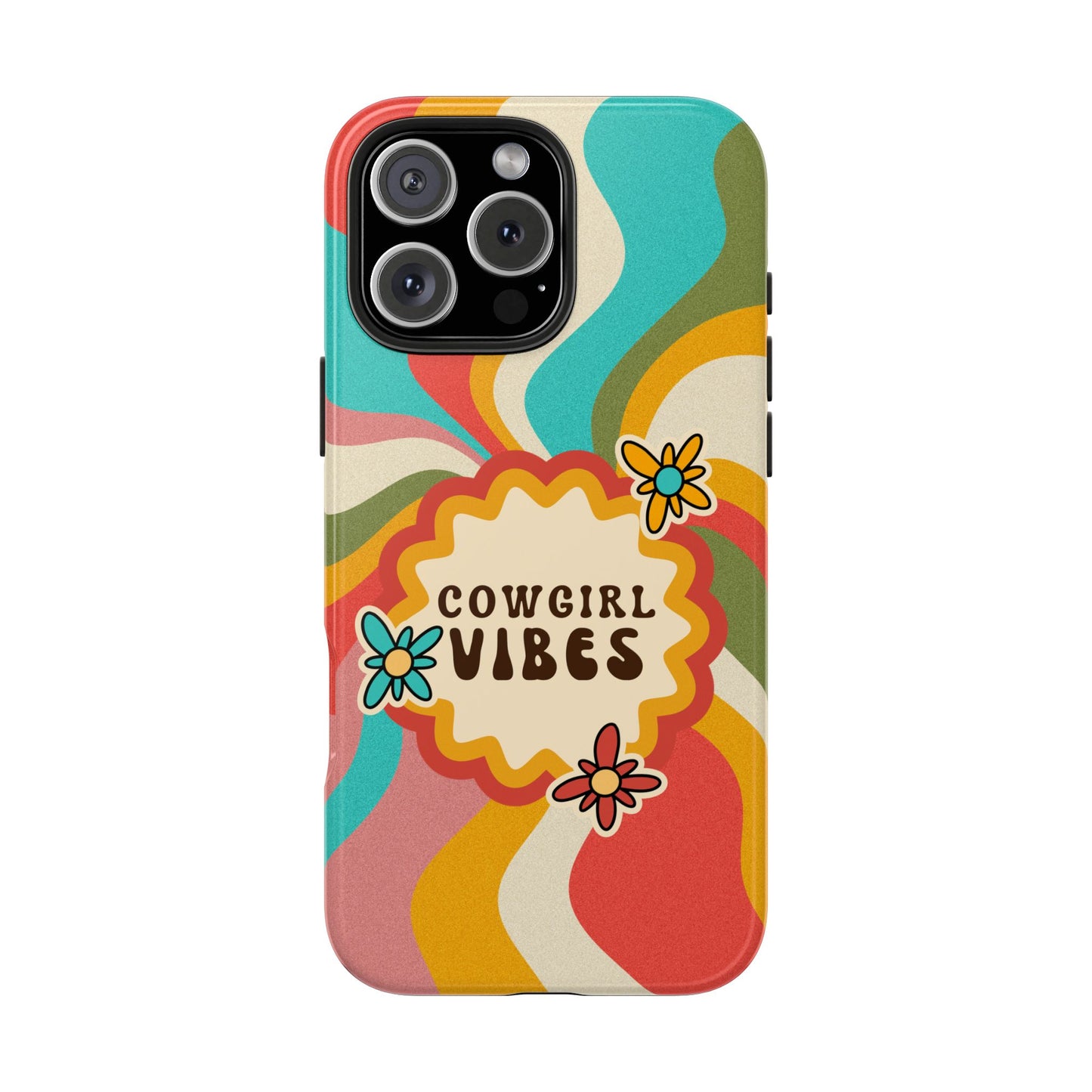 Cowgirl Vibes Protective Phone Case