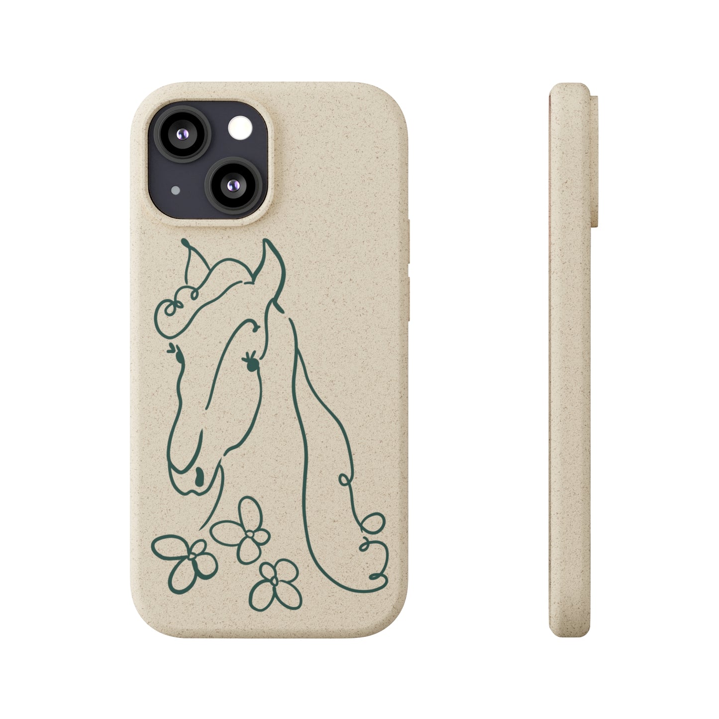 Horse Biodegradable Phone Case