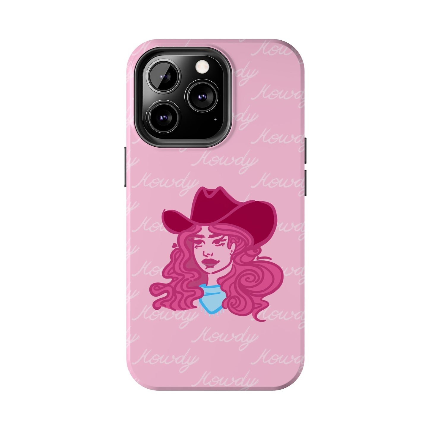 Howdy Cowgirl Protective Phone Case