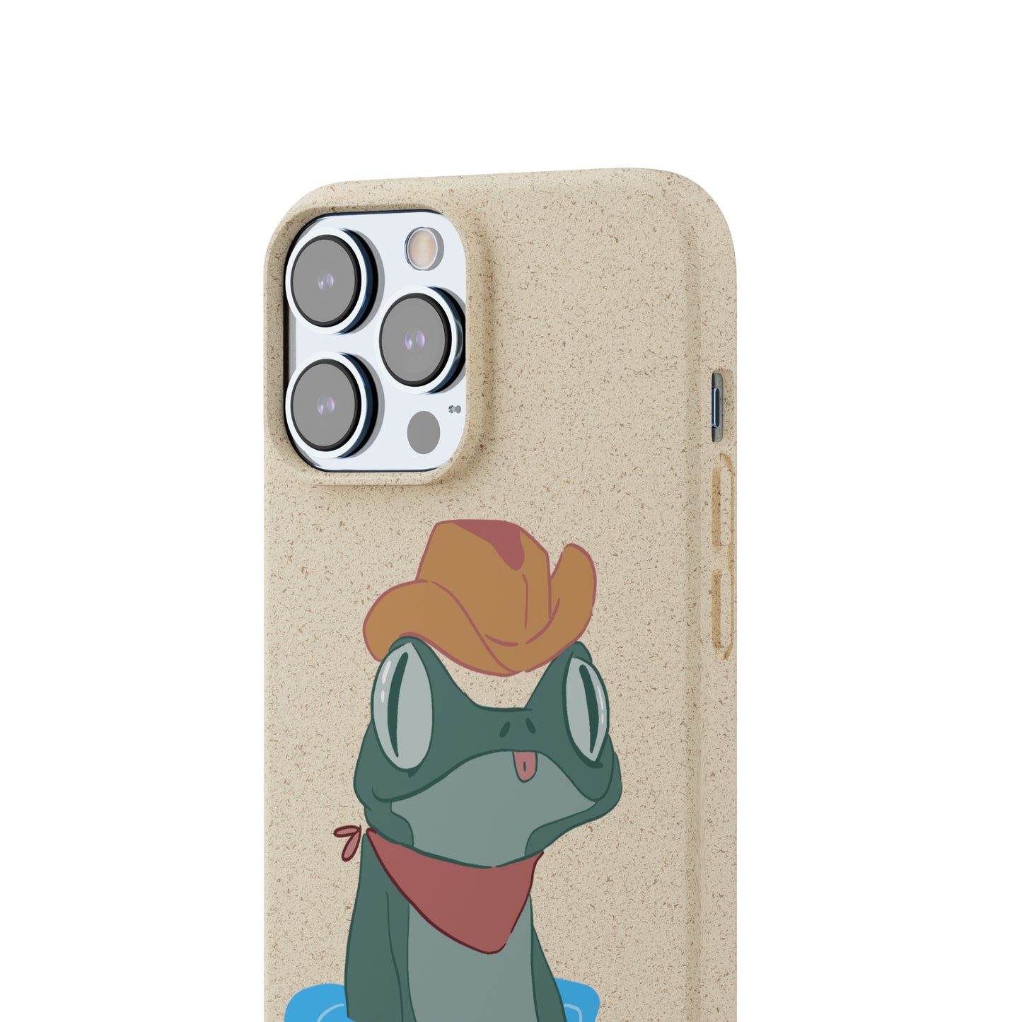 Cowboy Frog Biodegradable Phone Case