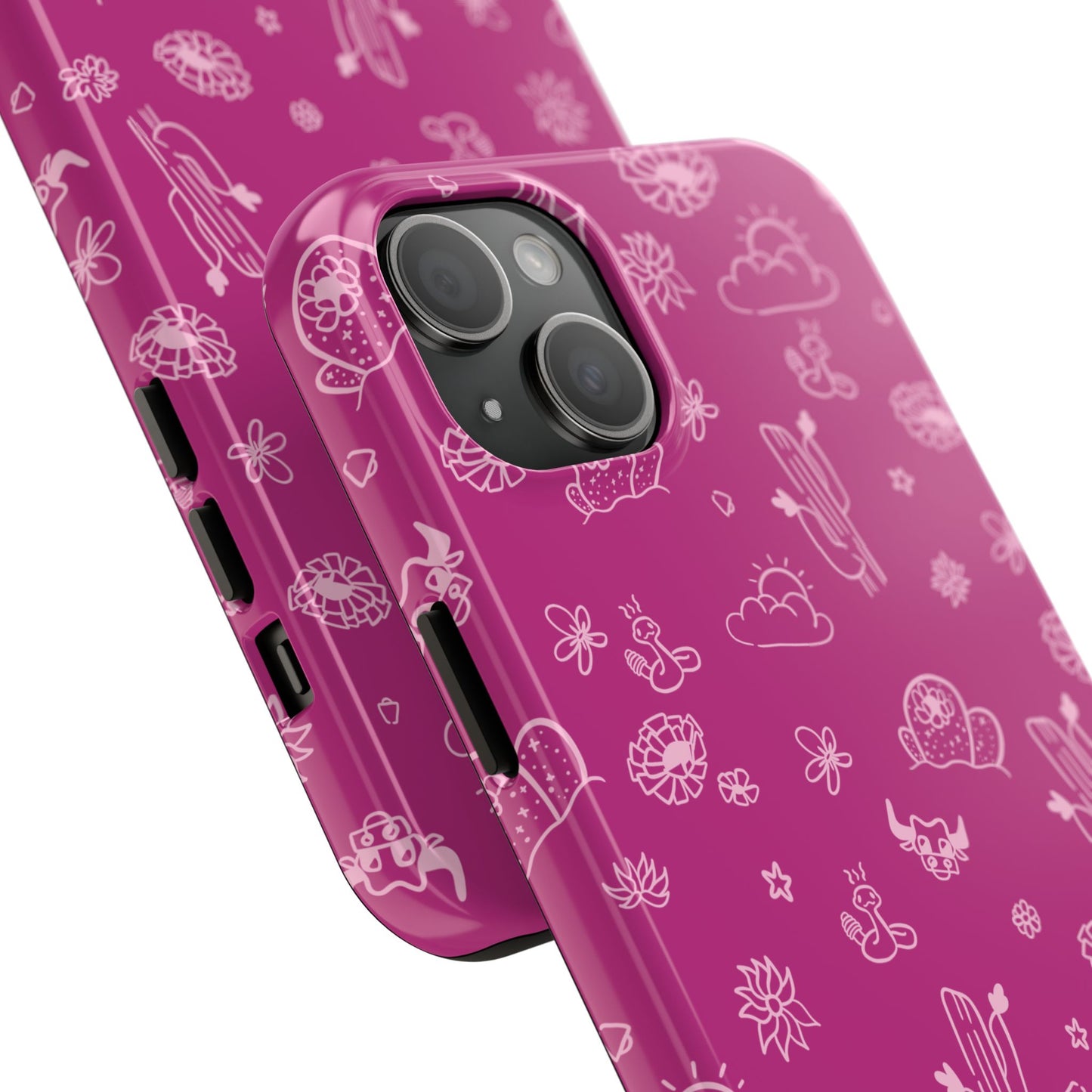 Desert Pink Protective Phone Case