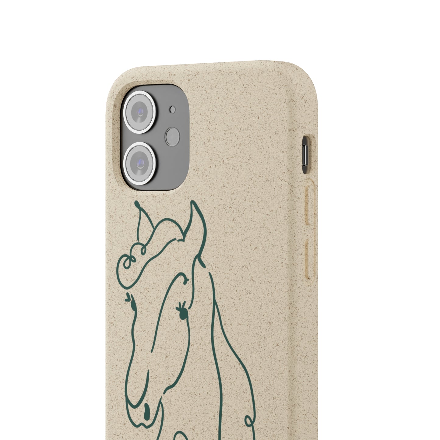 Horse Biodegradable Phone Case