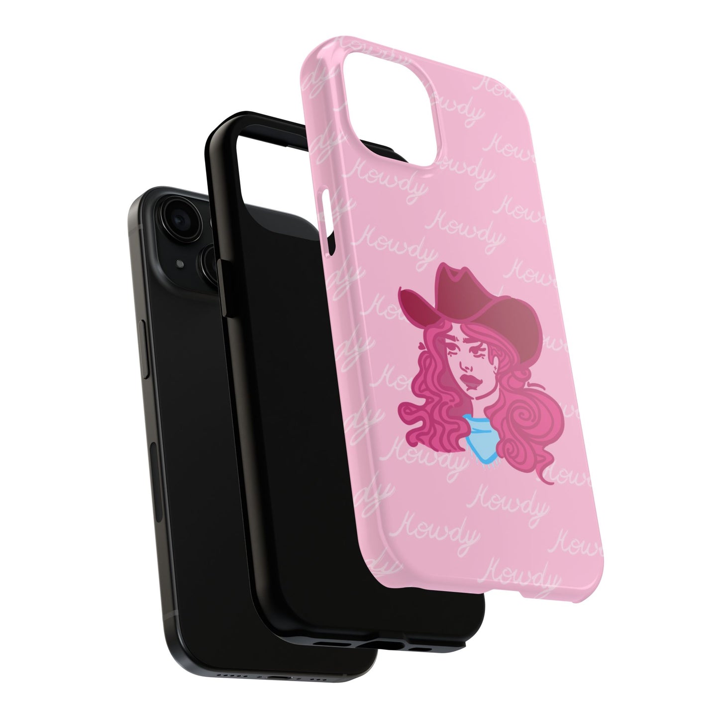 Howdy Cowgirl Protective Phone Case