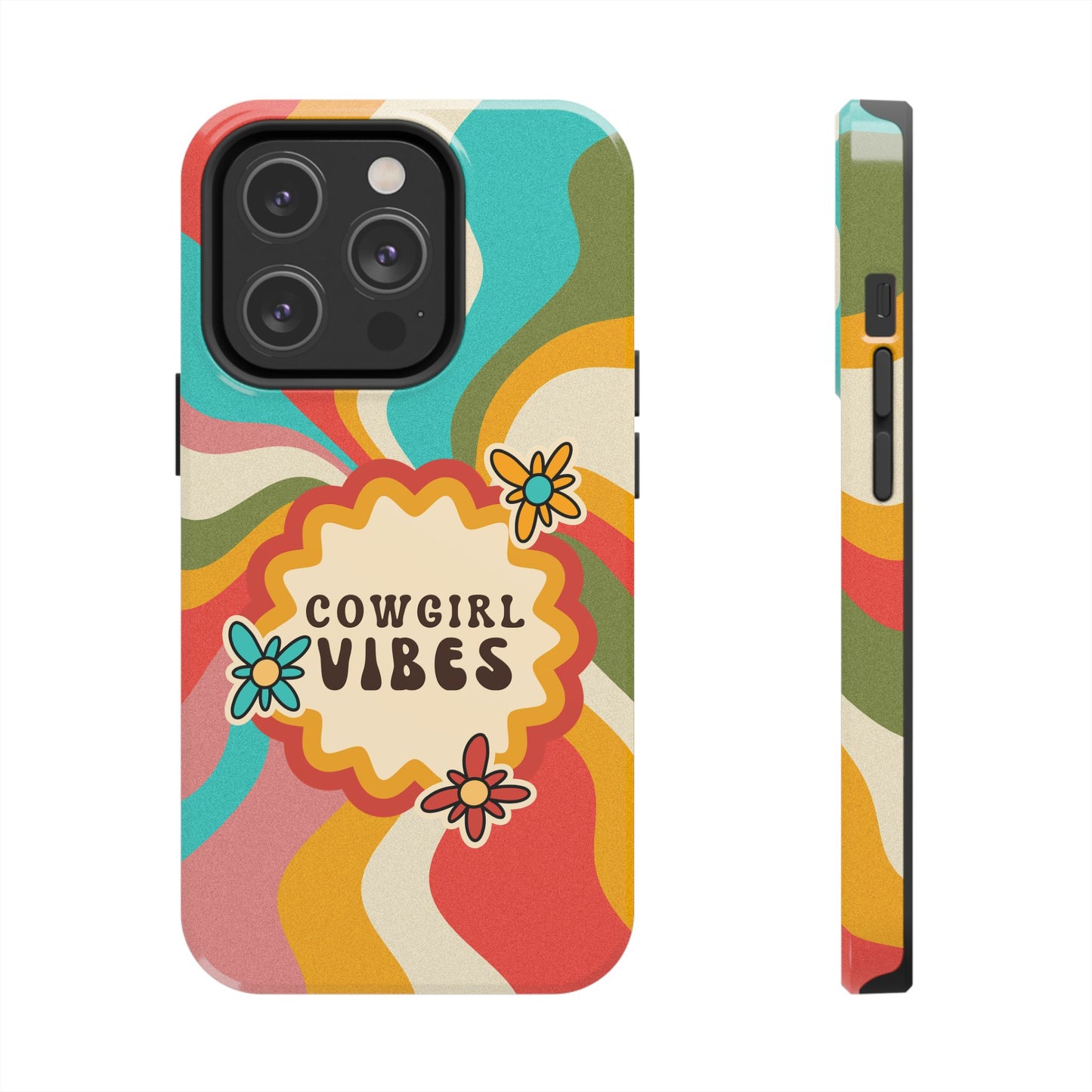 Cowgirl Vibes Protective Phone Case