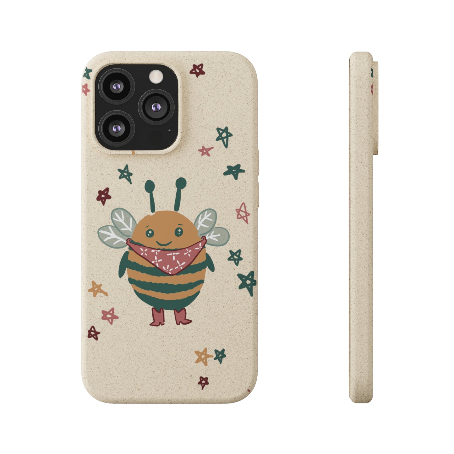 Cowboy Bee Biodegradable Phone Case