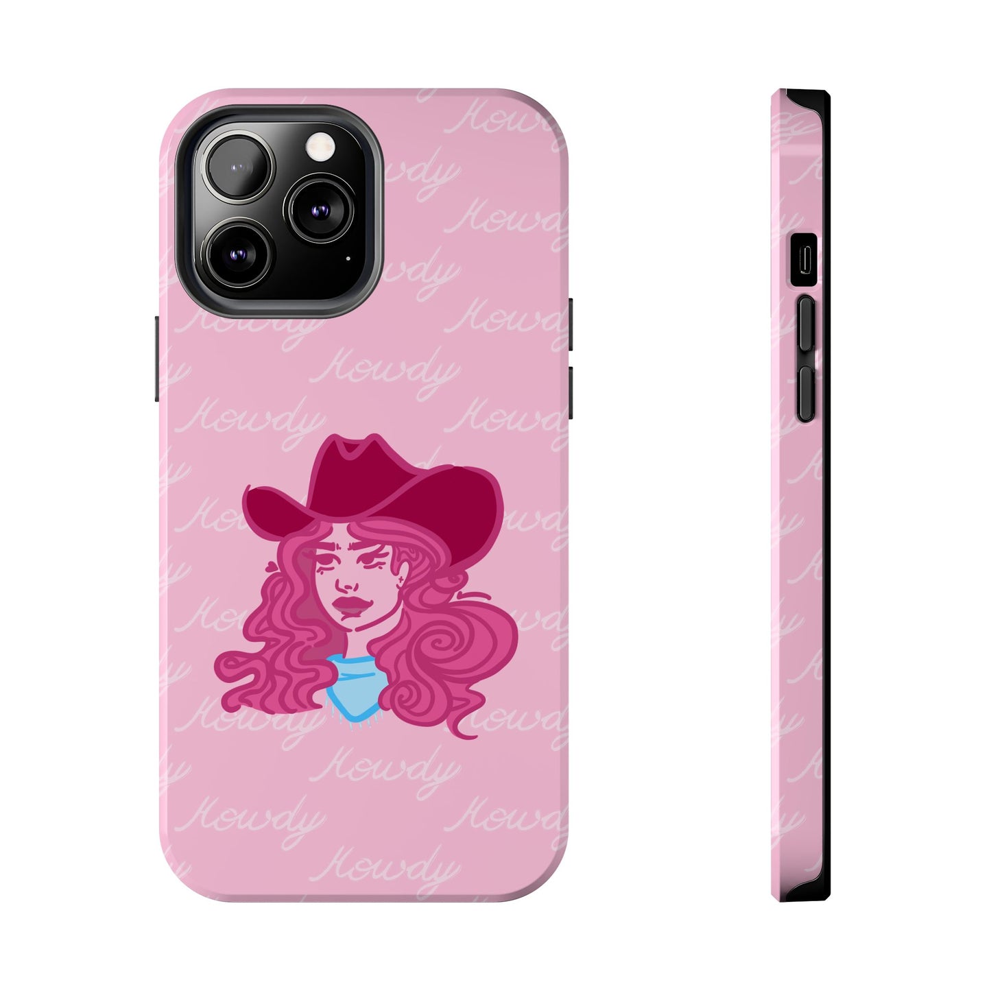 Howdy Cowgirl Protective Phone Case