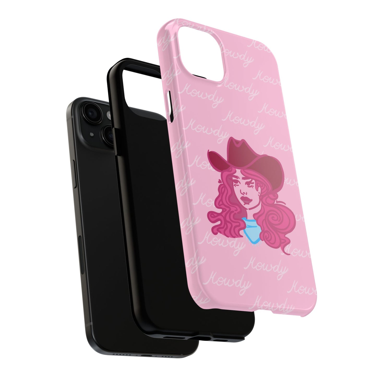 Howdy Cowgirl Protective Phone Case