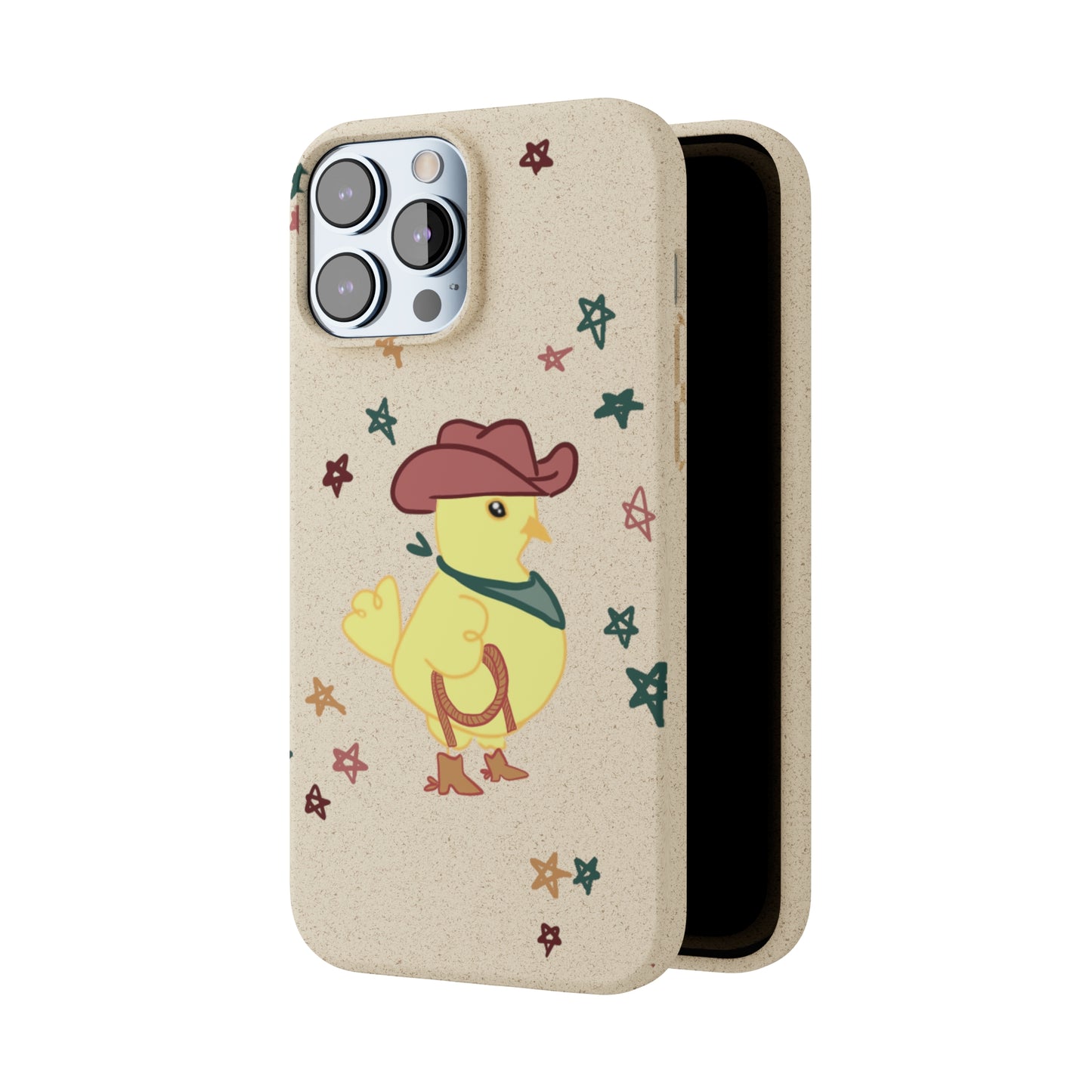 Cowboy Chick Biodegradable Phone Case