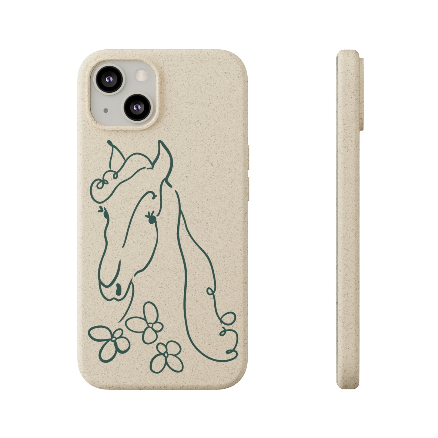 Horse Biodegradable Phone Case