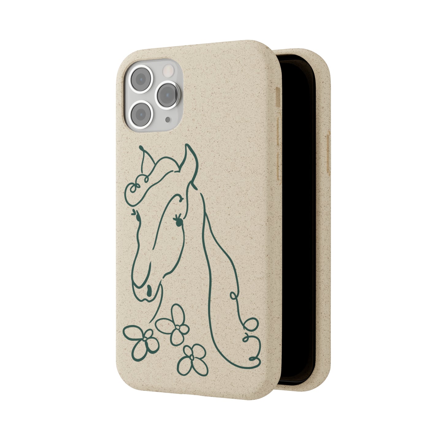 Horse Biodegradable Phone Case