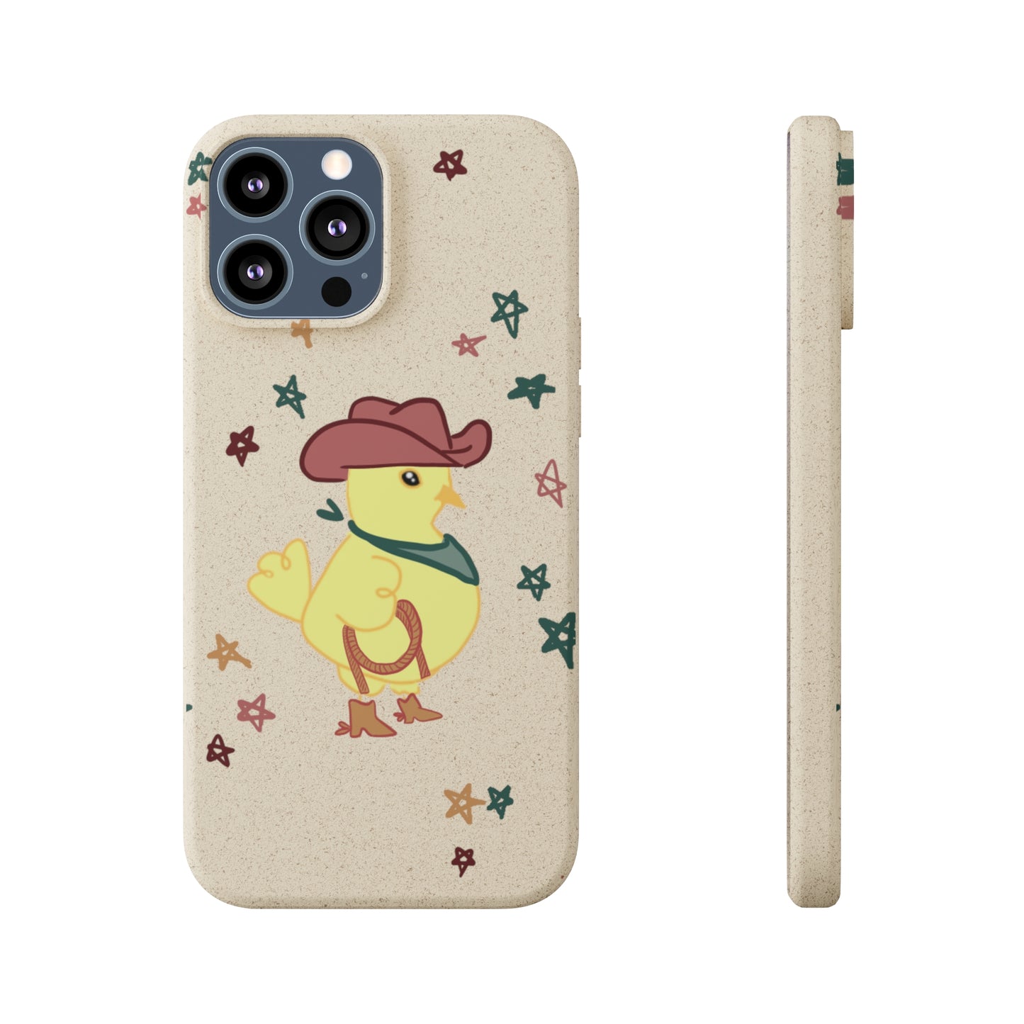 Cowboy Chick Biodegradable Phone Case