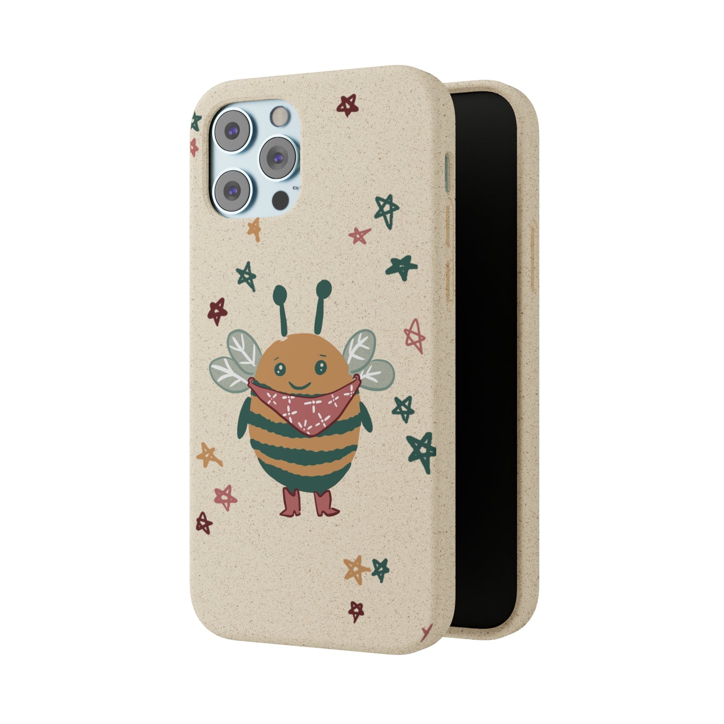 Cowboy Bee Biodegradable Phone Case