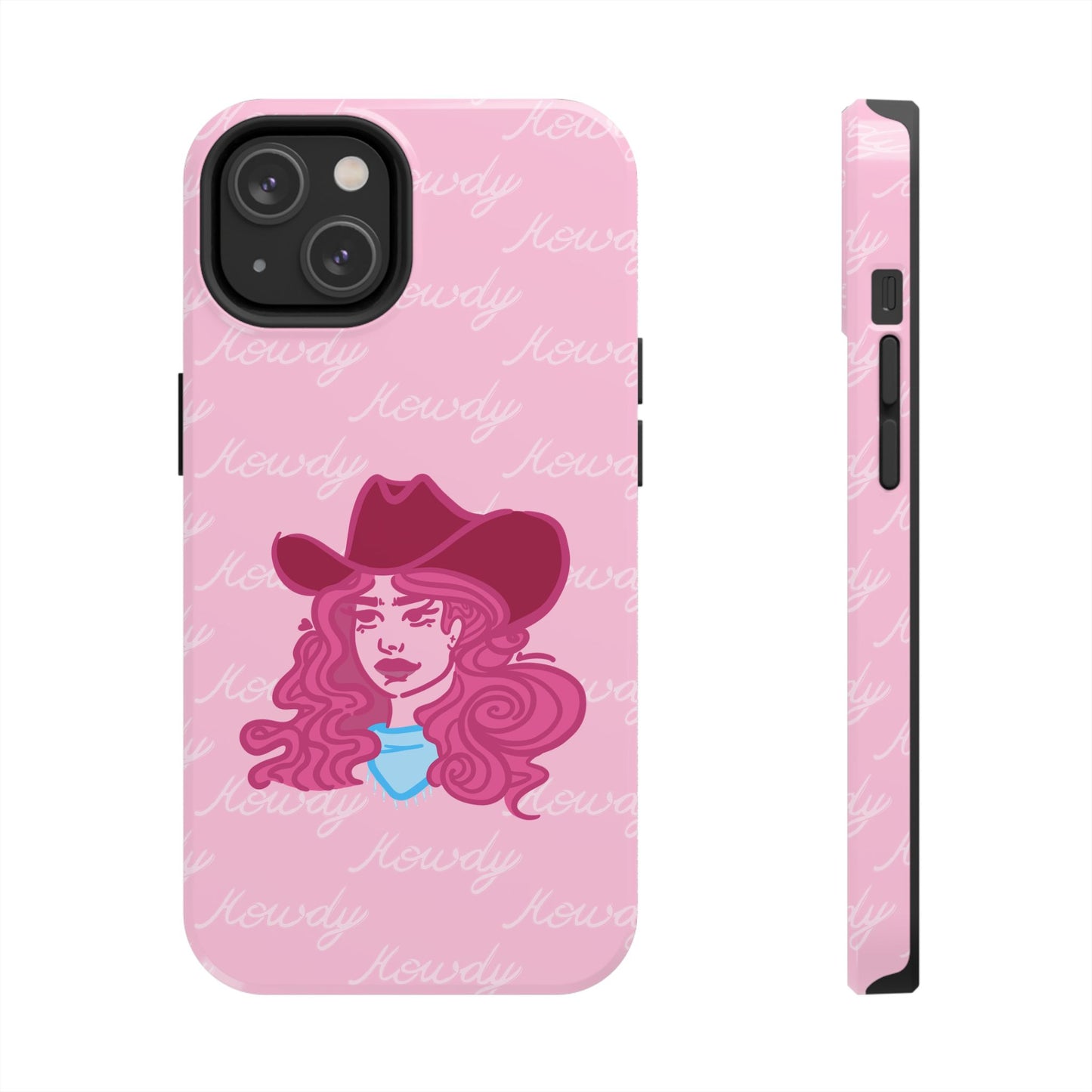 Howdy Cowgirl Protective Phone Case