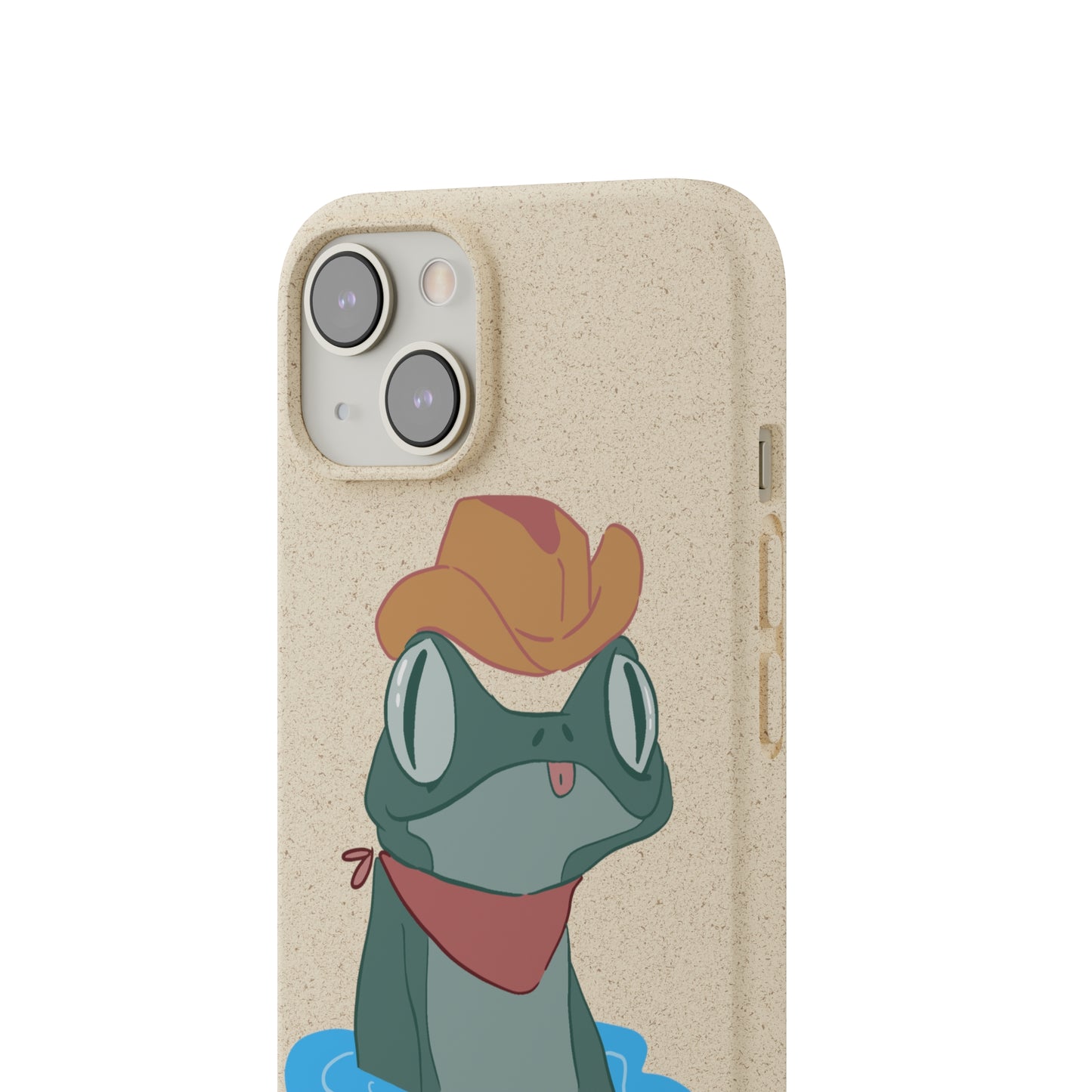 Cowboy Frog Biodegradable Phone Case