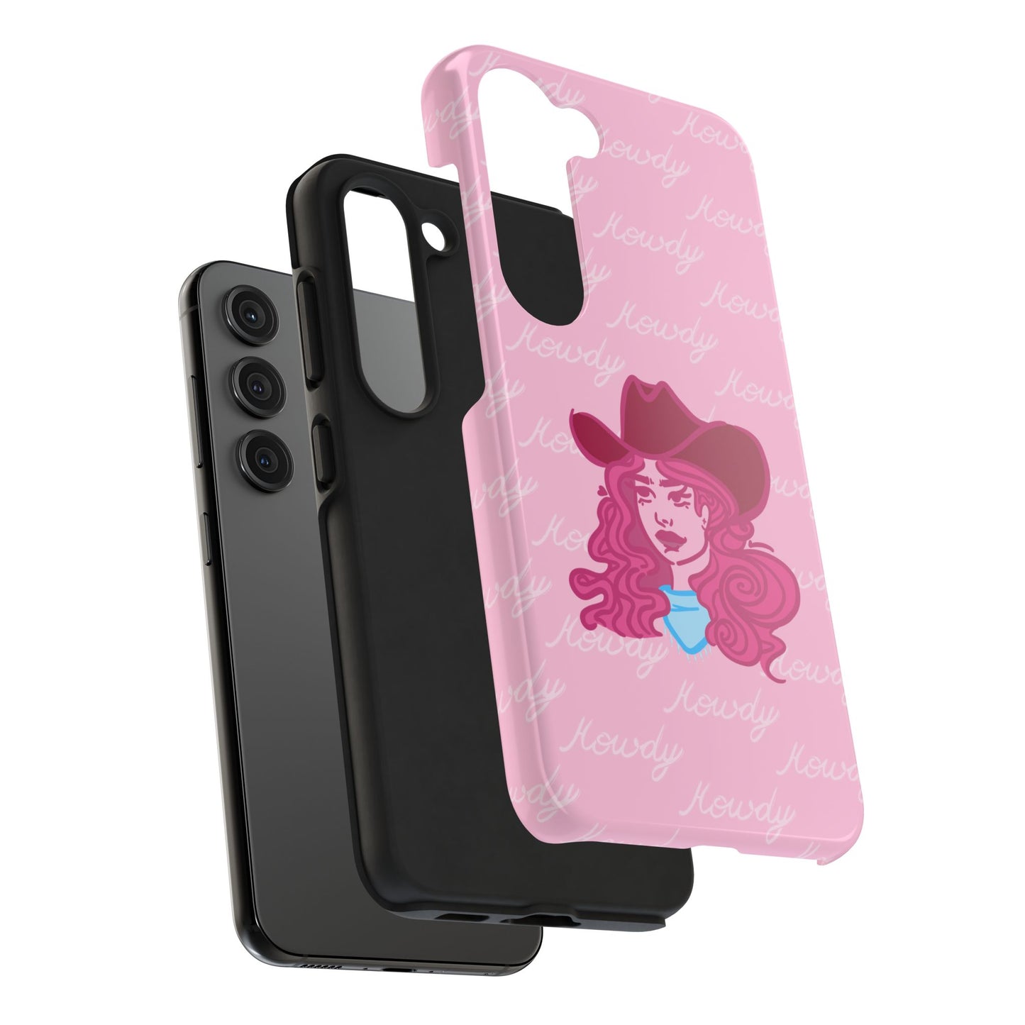 Howdy Cowgirl Protective Phone Case