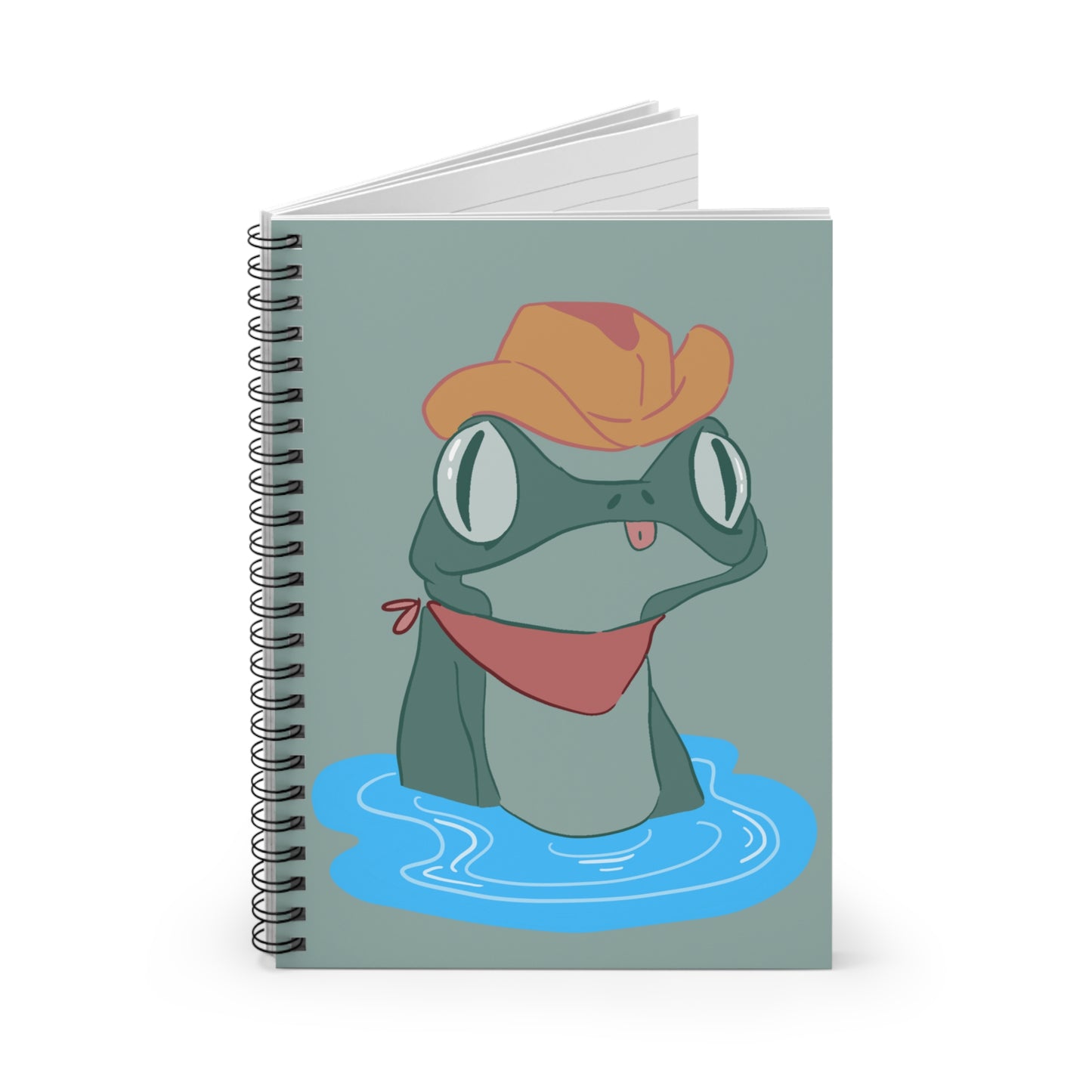 Cowboy Frog Notebook