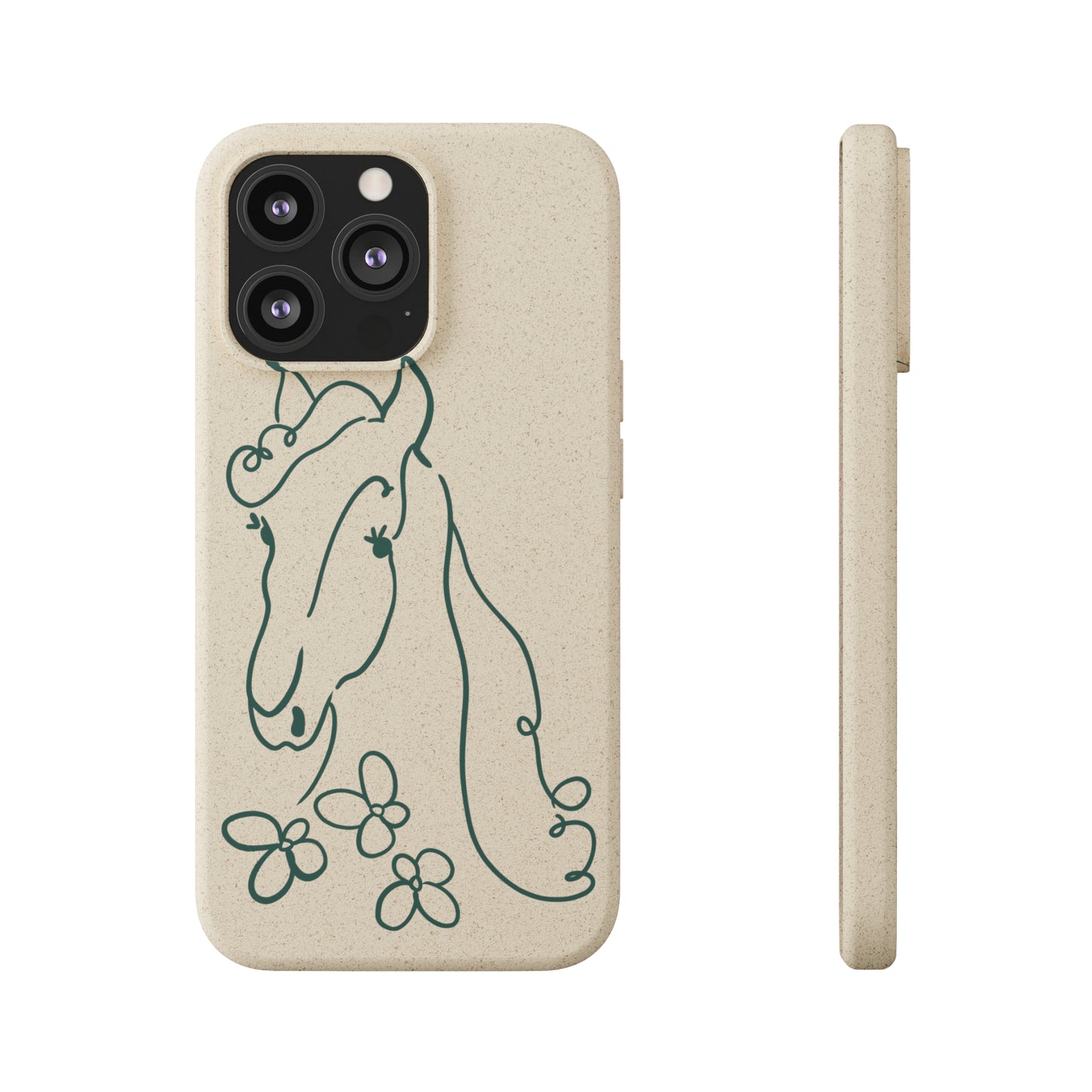 Horse Biodegradable Phone Case