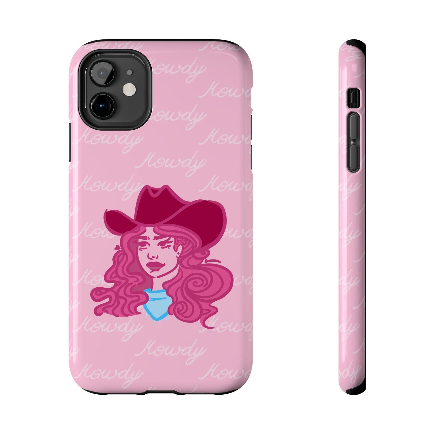 Howdy Cowgirl Protective Phone Case