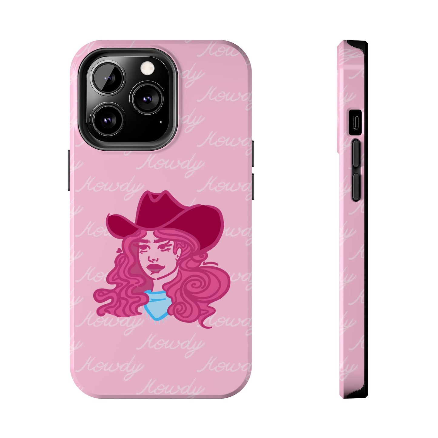 Howdy Cowgirl Protective Phone Case