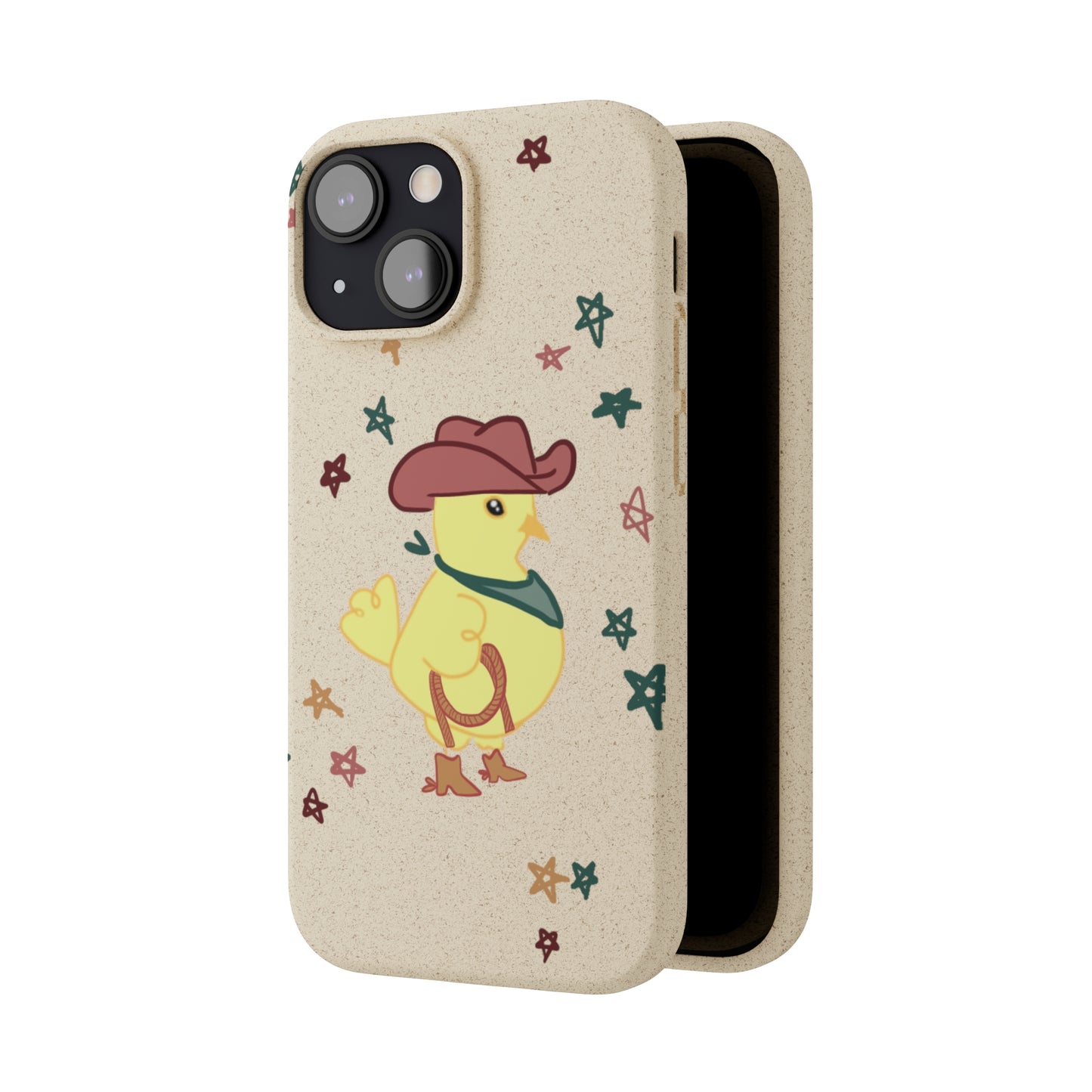 Cowboy Chick Biodegradable Phone Case