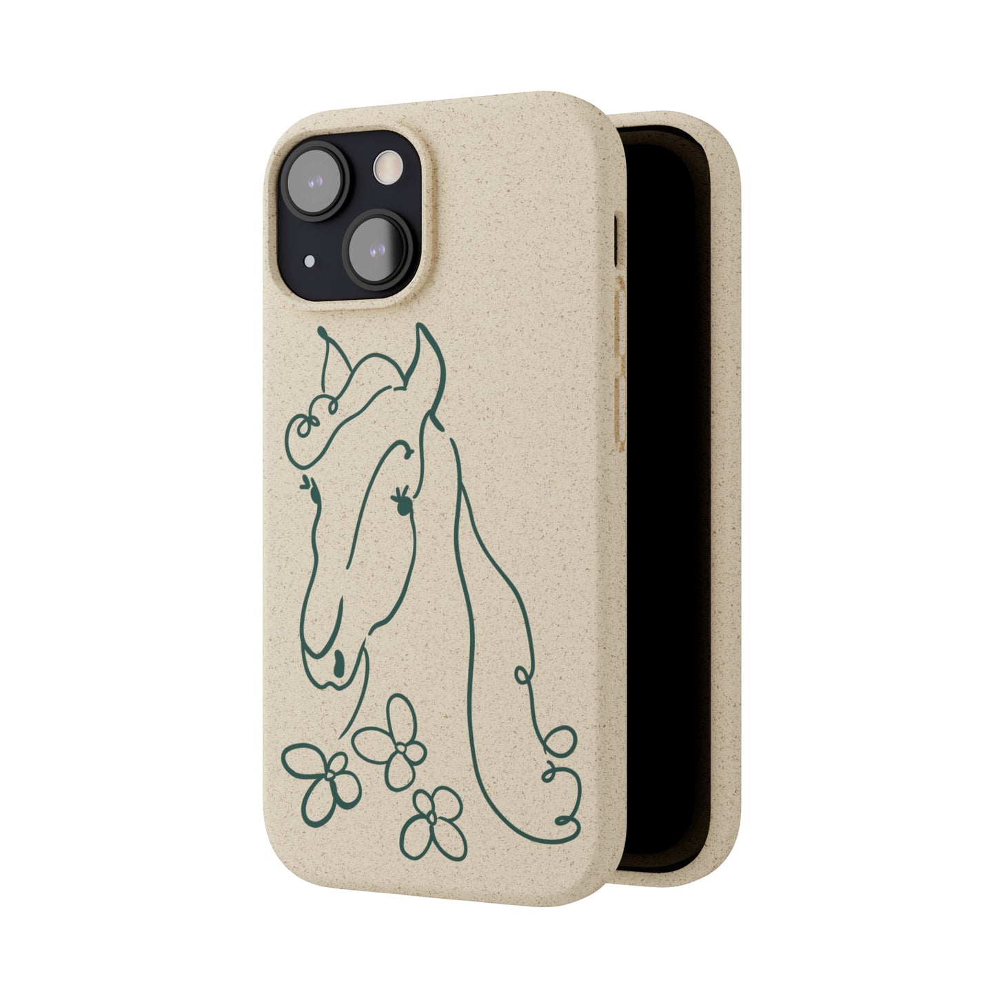 Horse Biodegradable Phone Case