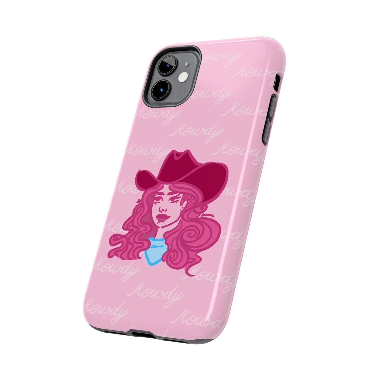 Howdy Cowgirl Protective Phone Case