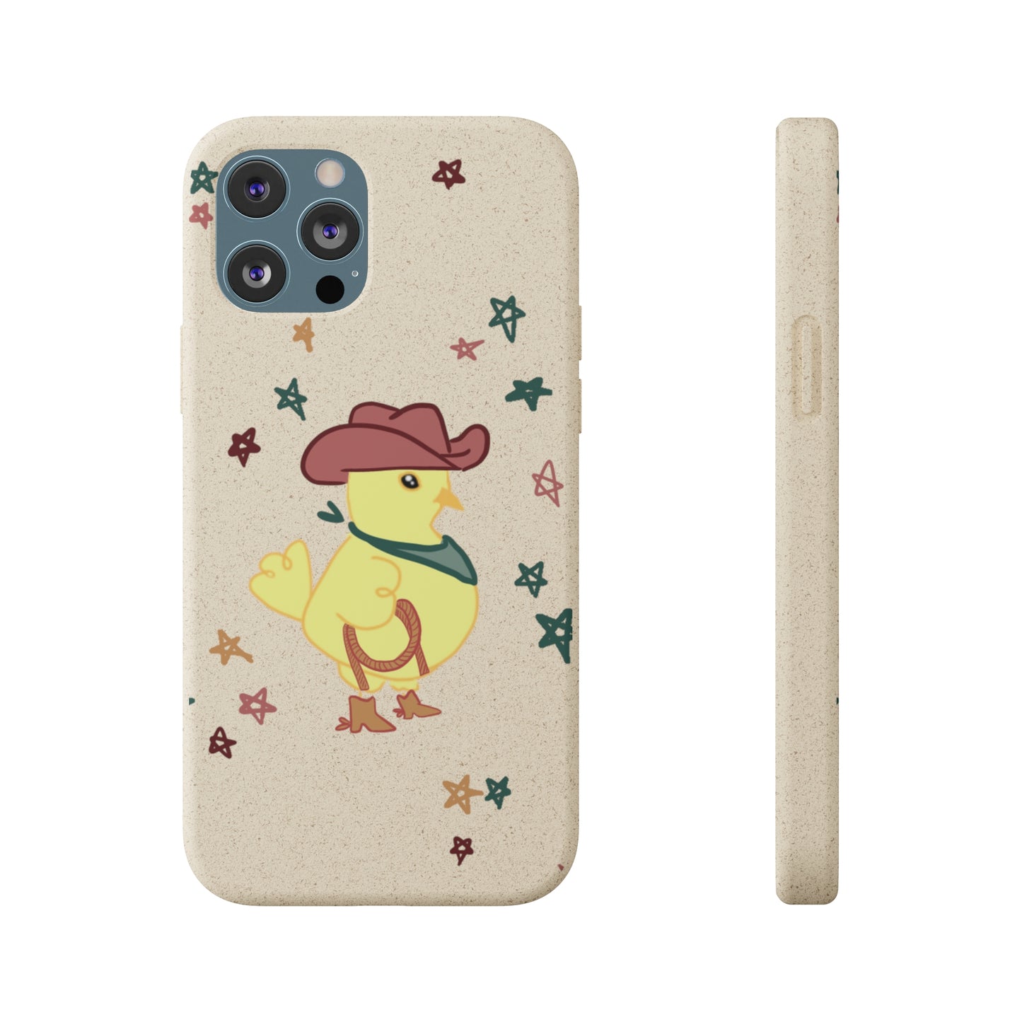 Cowboy Chick Biodegradable Phone Case