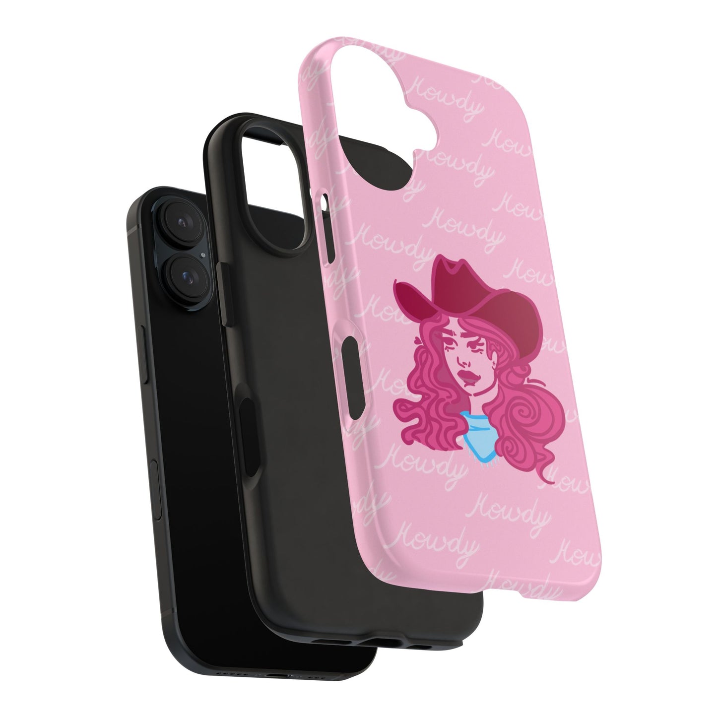 Howdy Cowgirl Protective Phone Case