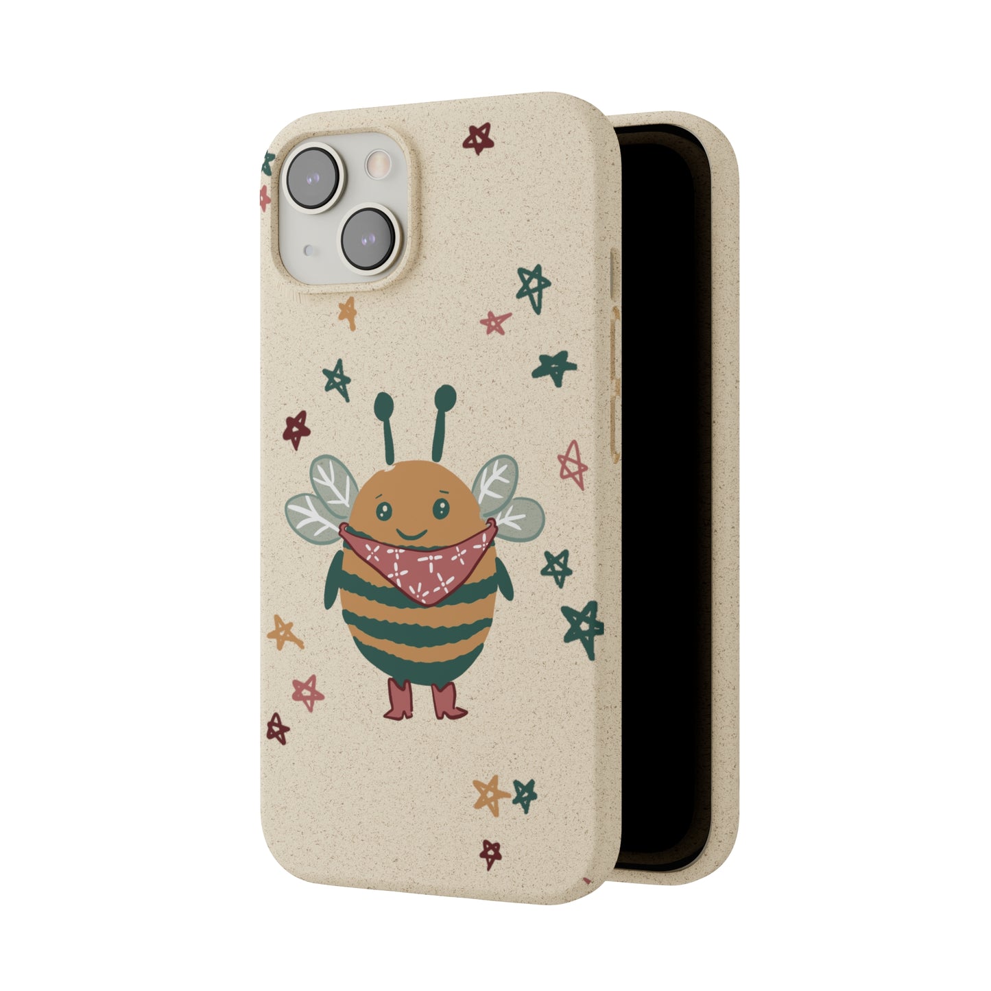 Cowboy Bee Biodegradable Phone Case