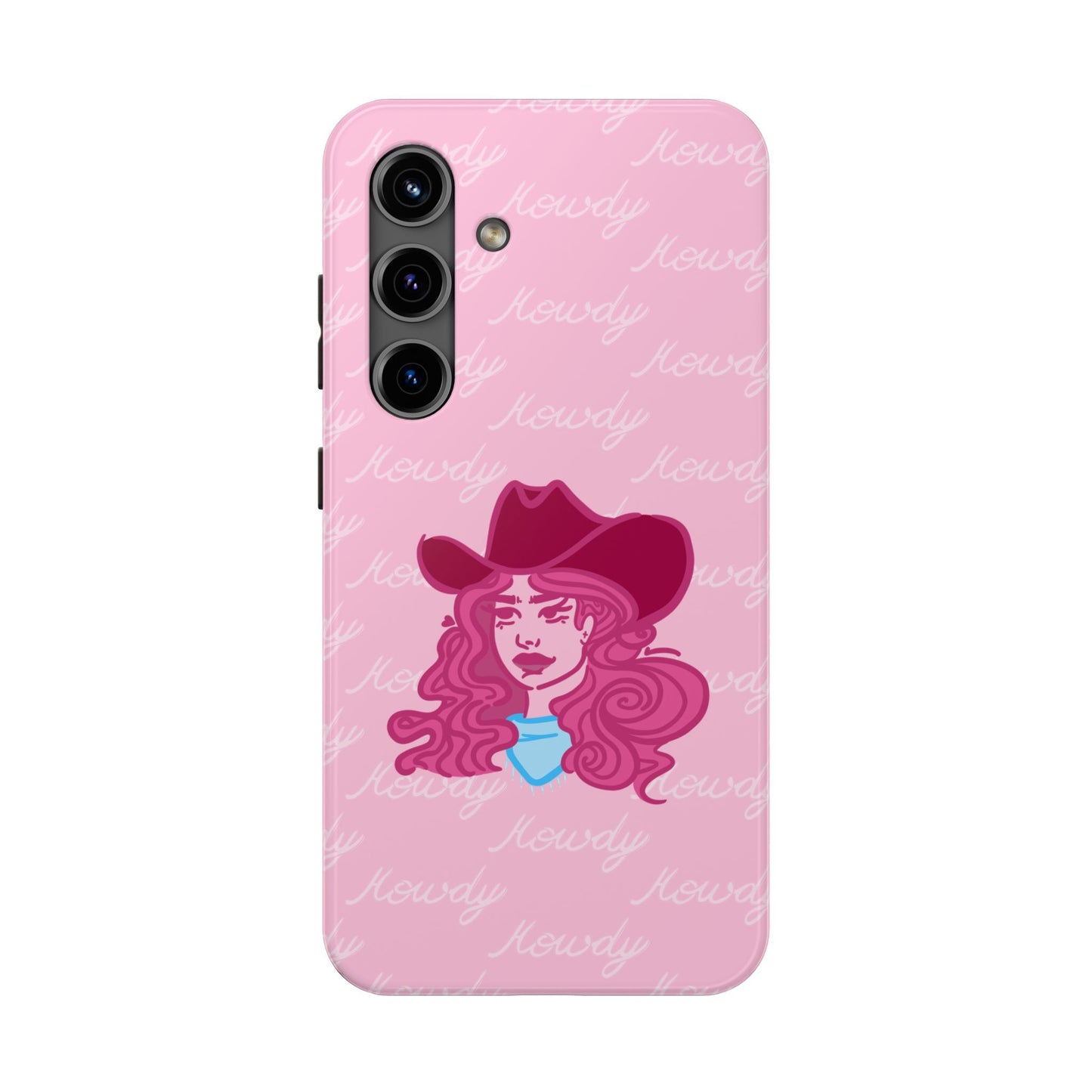 Howdy Cowgirl Protective Phone Case