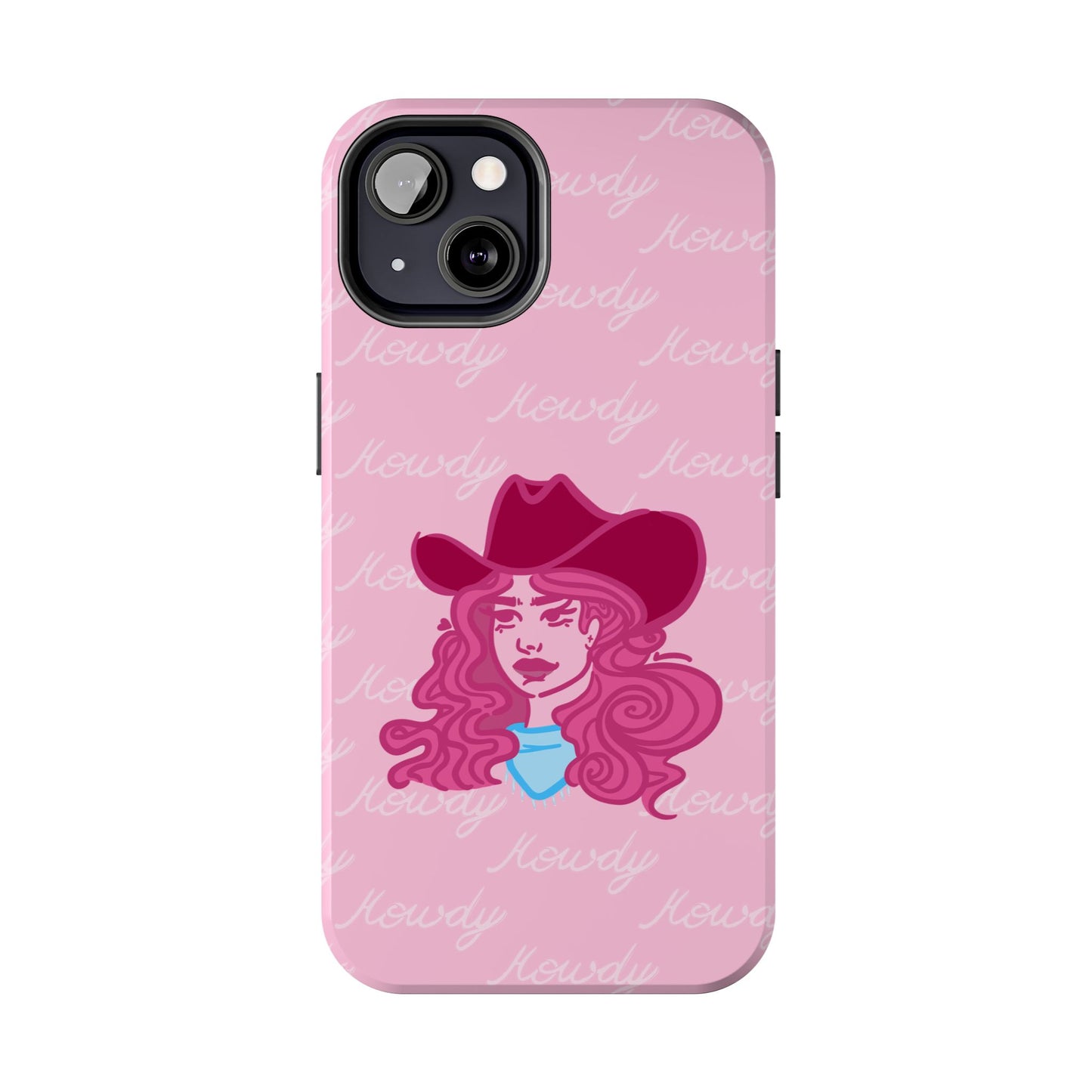 Howdy Cowgirl Protective Phone Case