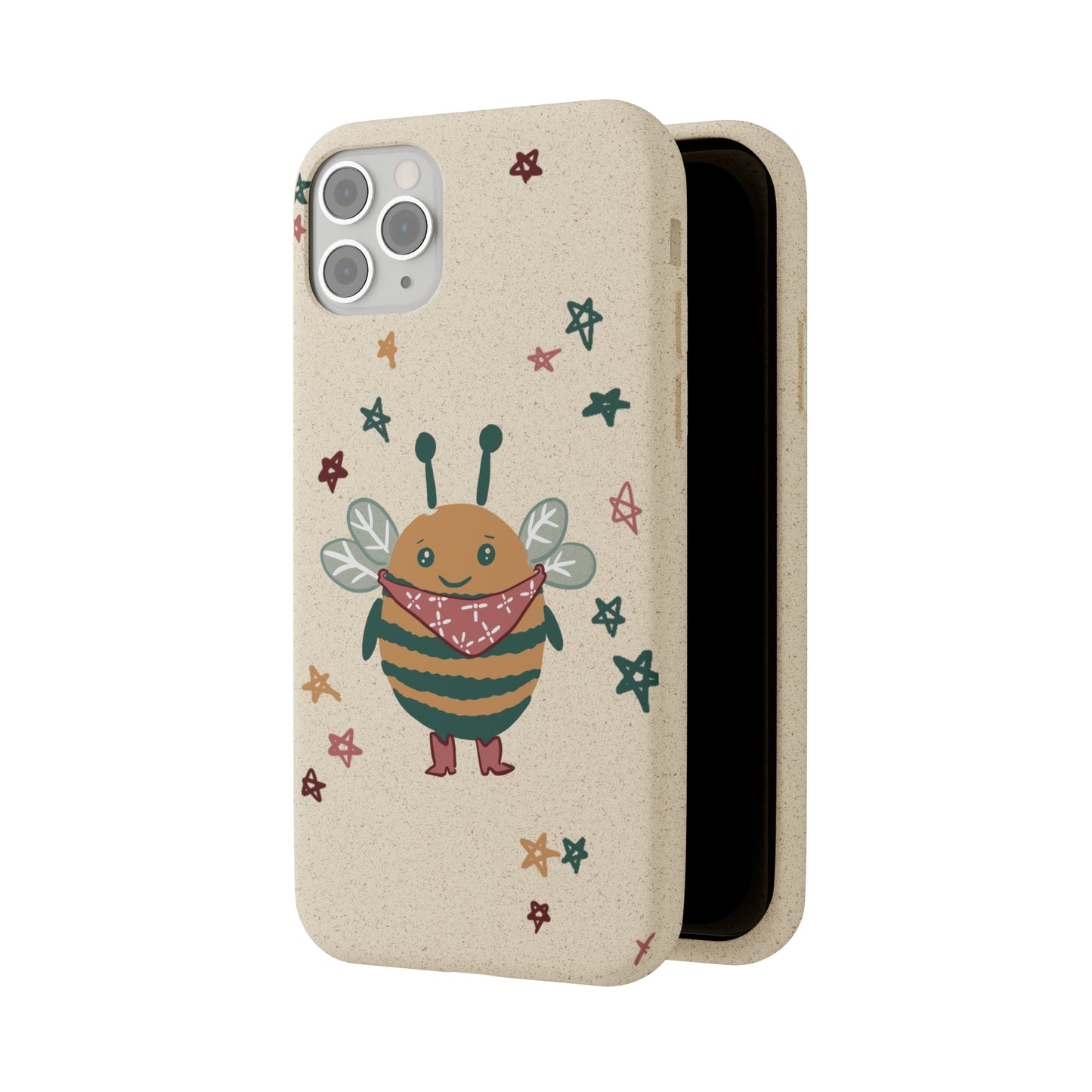 Cowboy Bee Biodegradable Phone Case