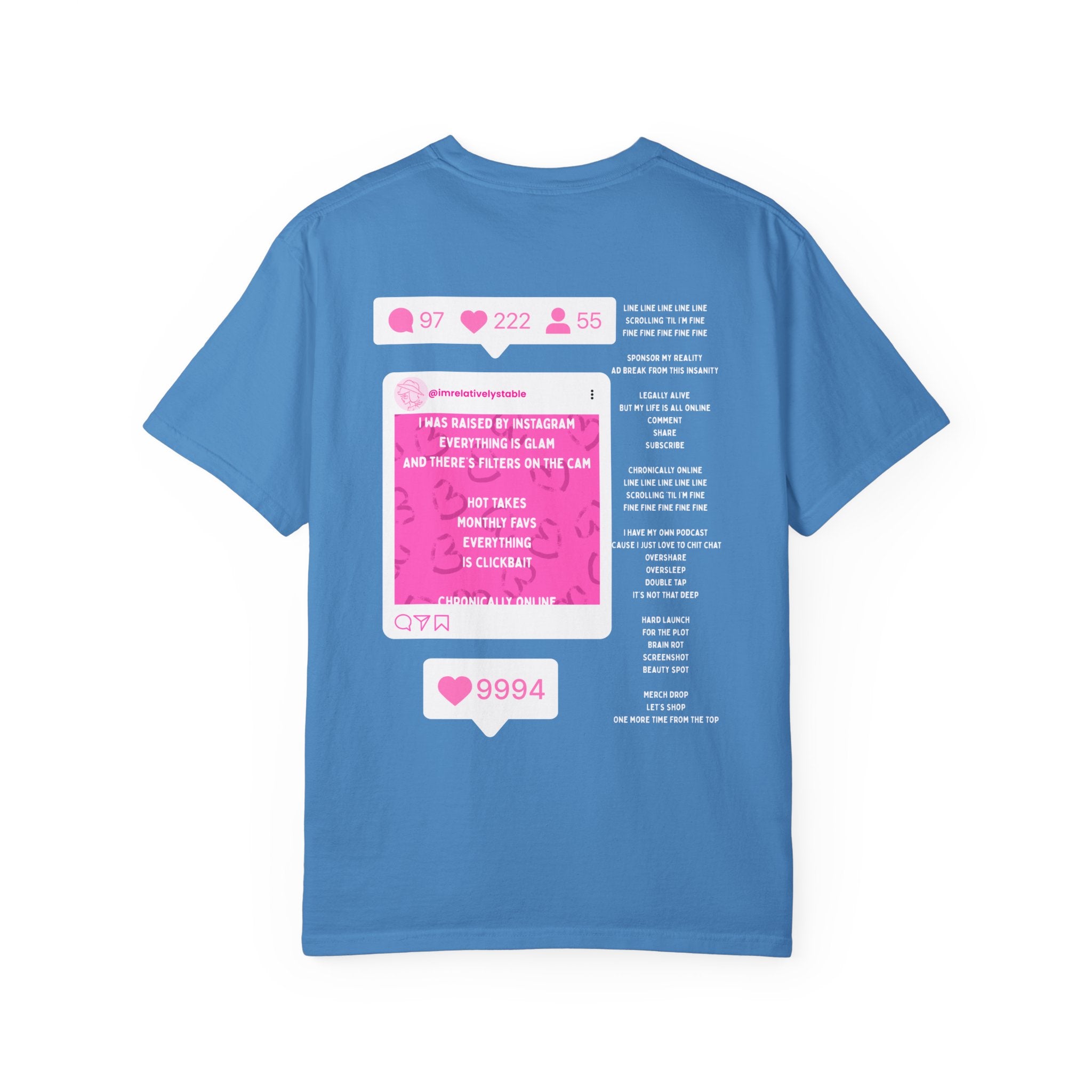 Song Lyrics Tee (Adult)