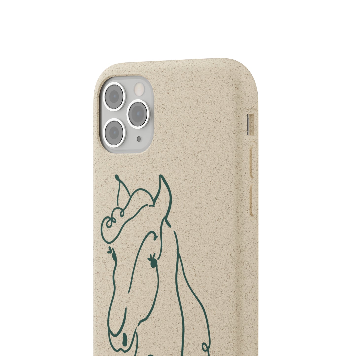 Horse Biodegradable Phone Case